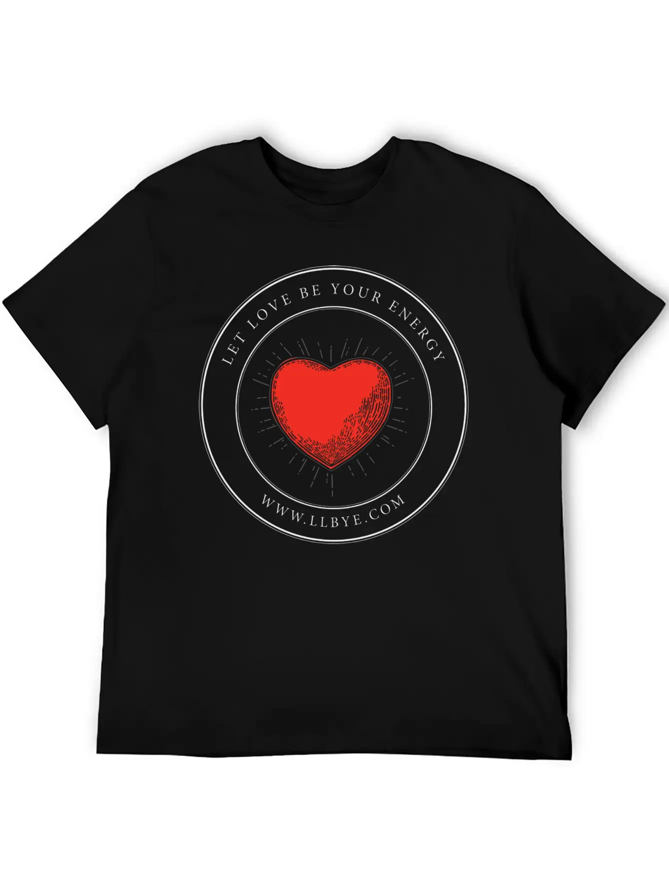 Let Love Be Your Energy Classic Cotton Tee – Unisex Comfort For Any Season