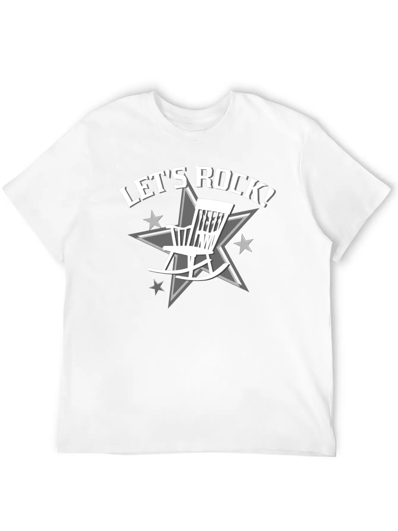 Let's Rock! Stylish Everyday T-Shirt – Unisex Basic Cotton Tee