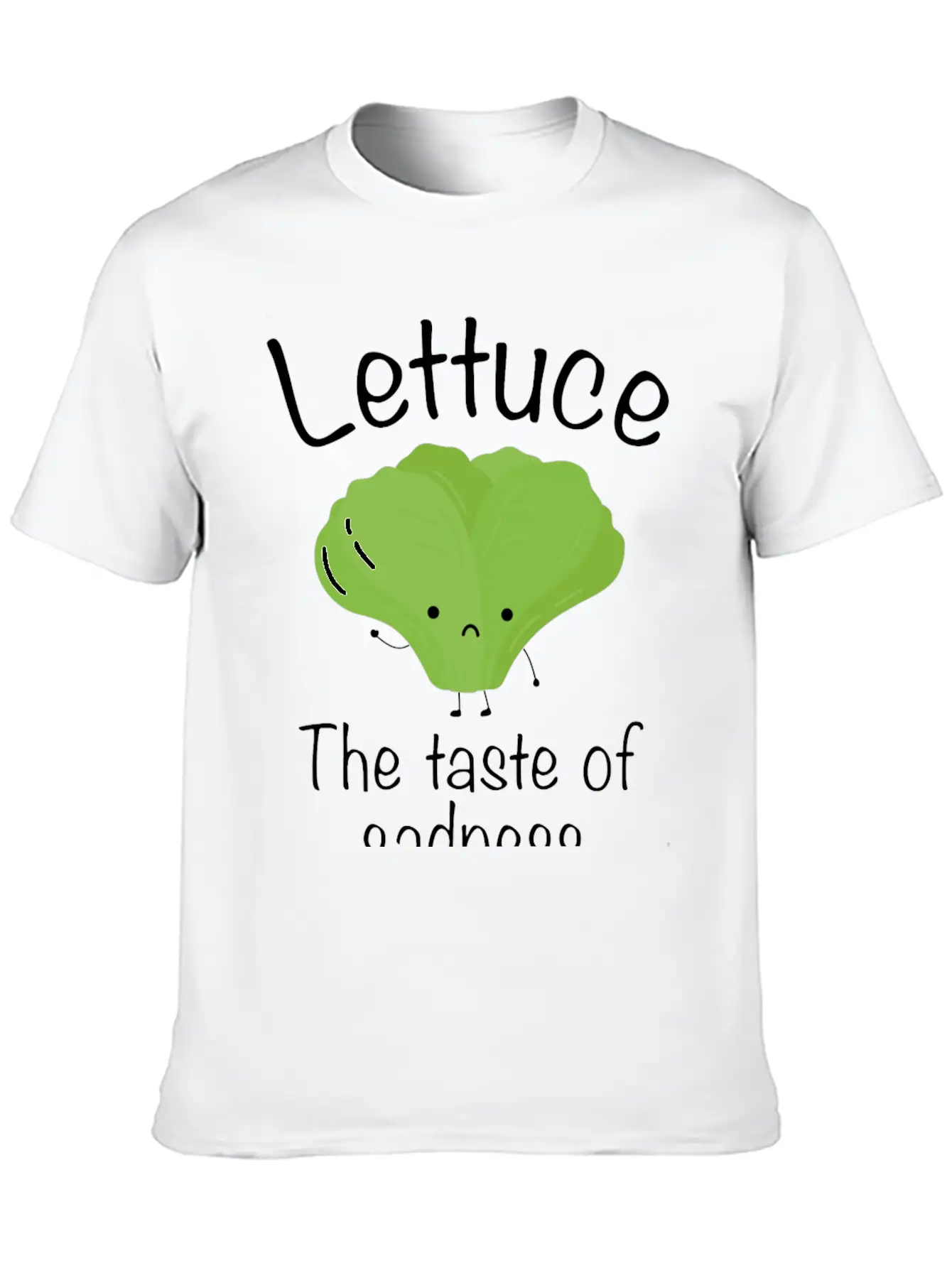 Lettuce The Taste Of Sadness Basic Graphic T-Shirt – Daily Comfort In Soft Cotton