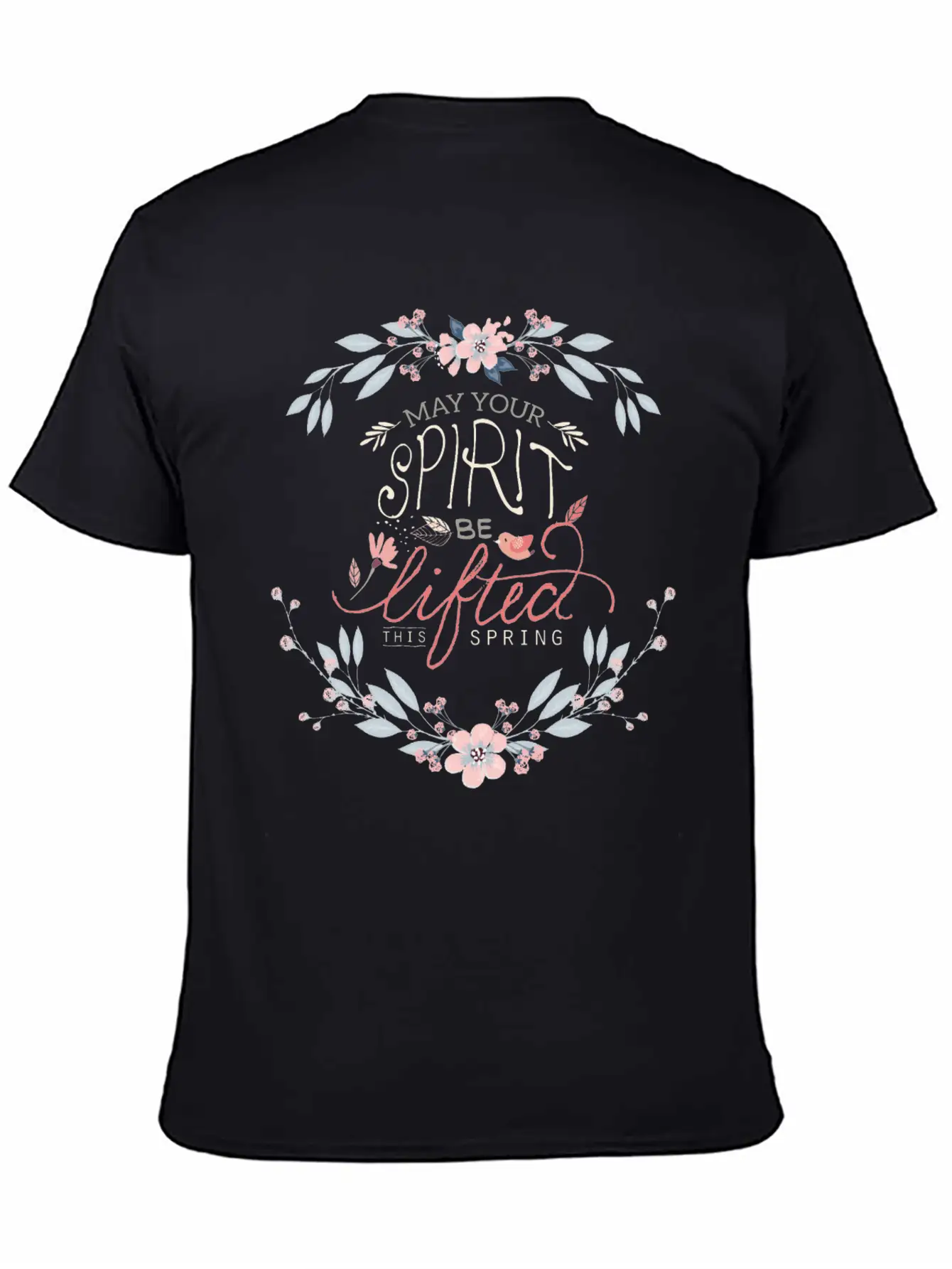 Lift Your Spirits This Spring Classic Cotton Tee – Unisex Comfort For Any Season