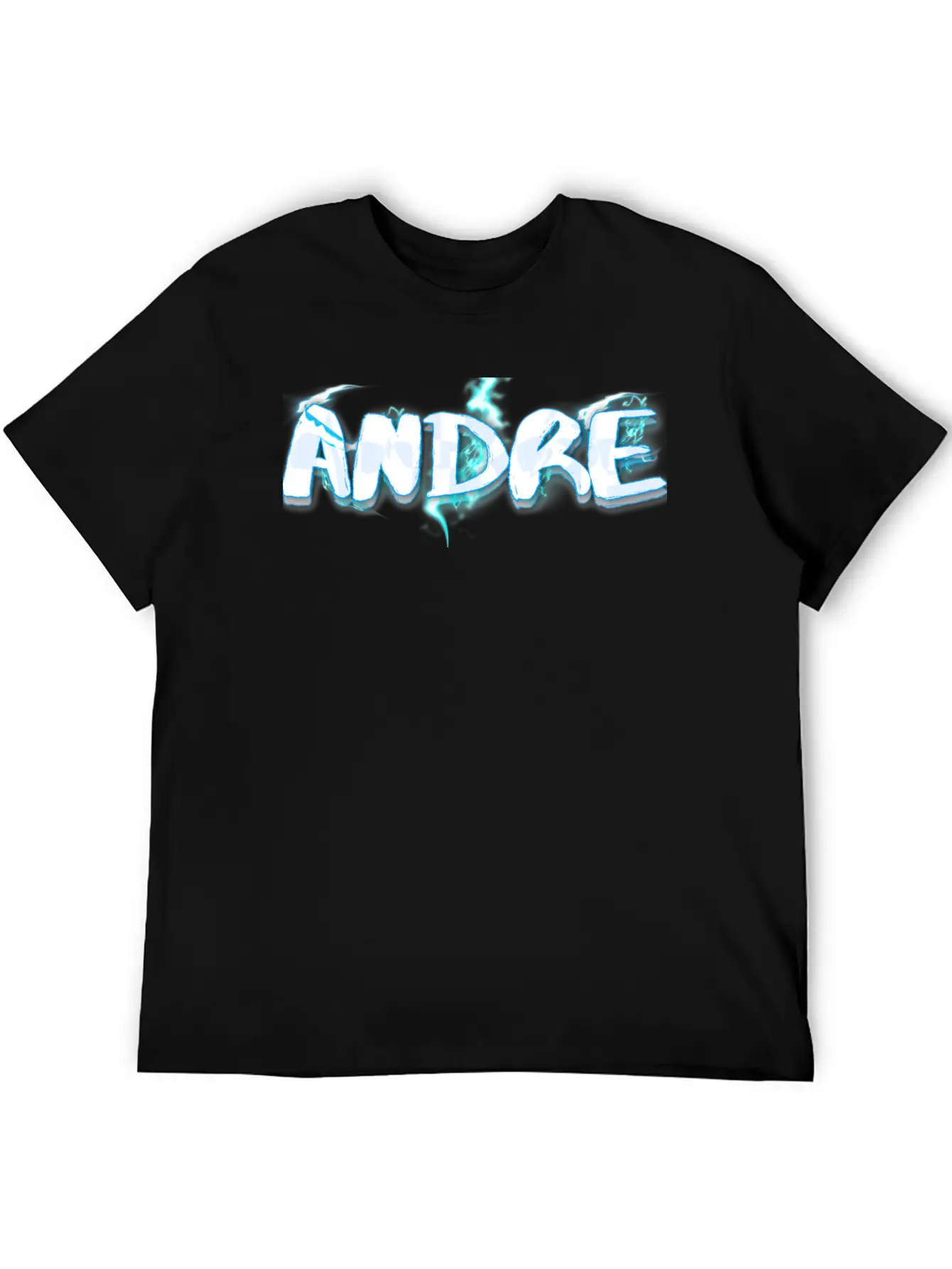 Lightning Andre Quevedo Basic Graphic T-Shirt – Daily Comfort In Soft Cotton