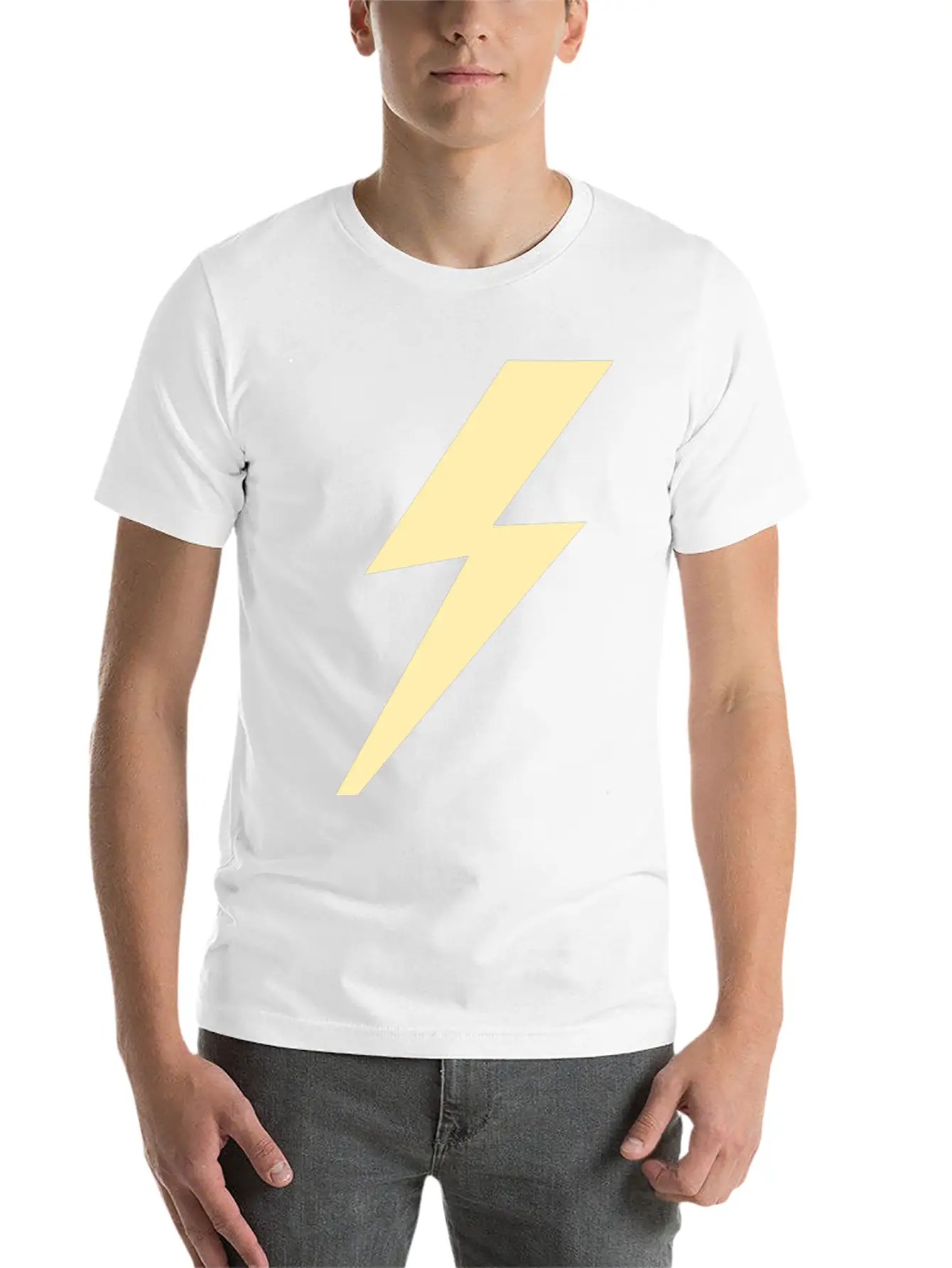Lightning Lightweight Cotton T-Shirt – Daily Comfort Graphic Shirt