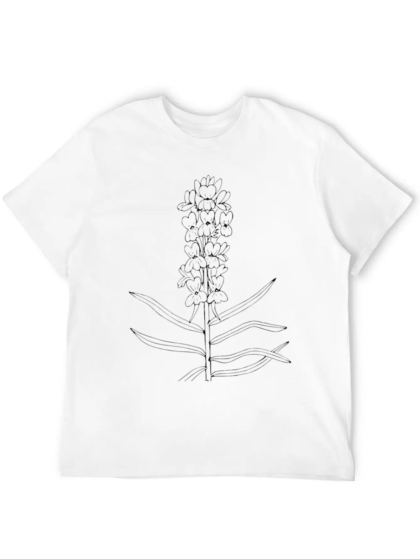 Linaria Vulgaris Basic Graphic T-Shirt – Daily Comfort In Soft Cotton
