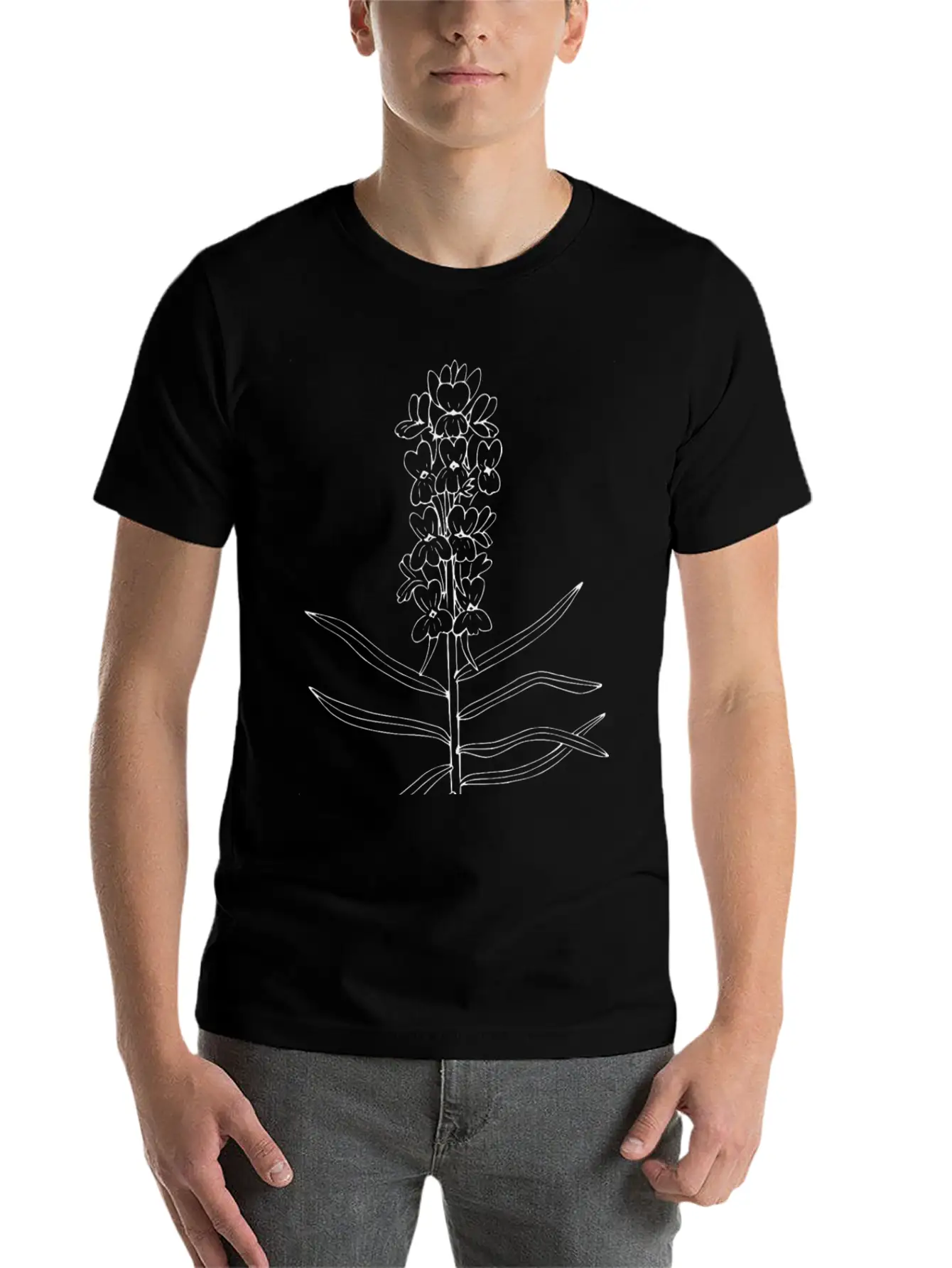 Linaria Vulgaris Basic Graphic T-Shirt – Daily Comfort In Soft Cotton