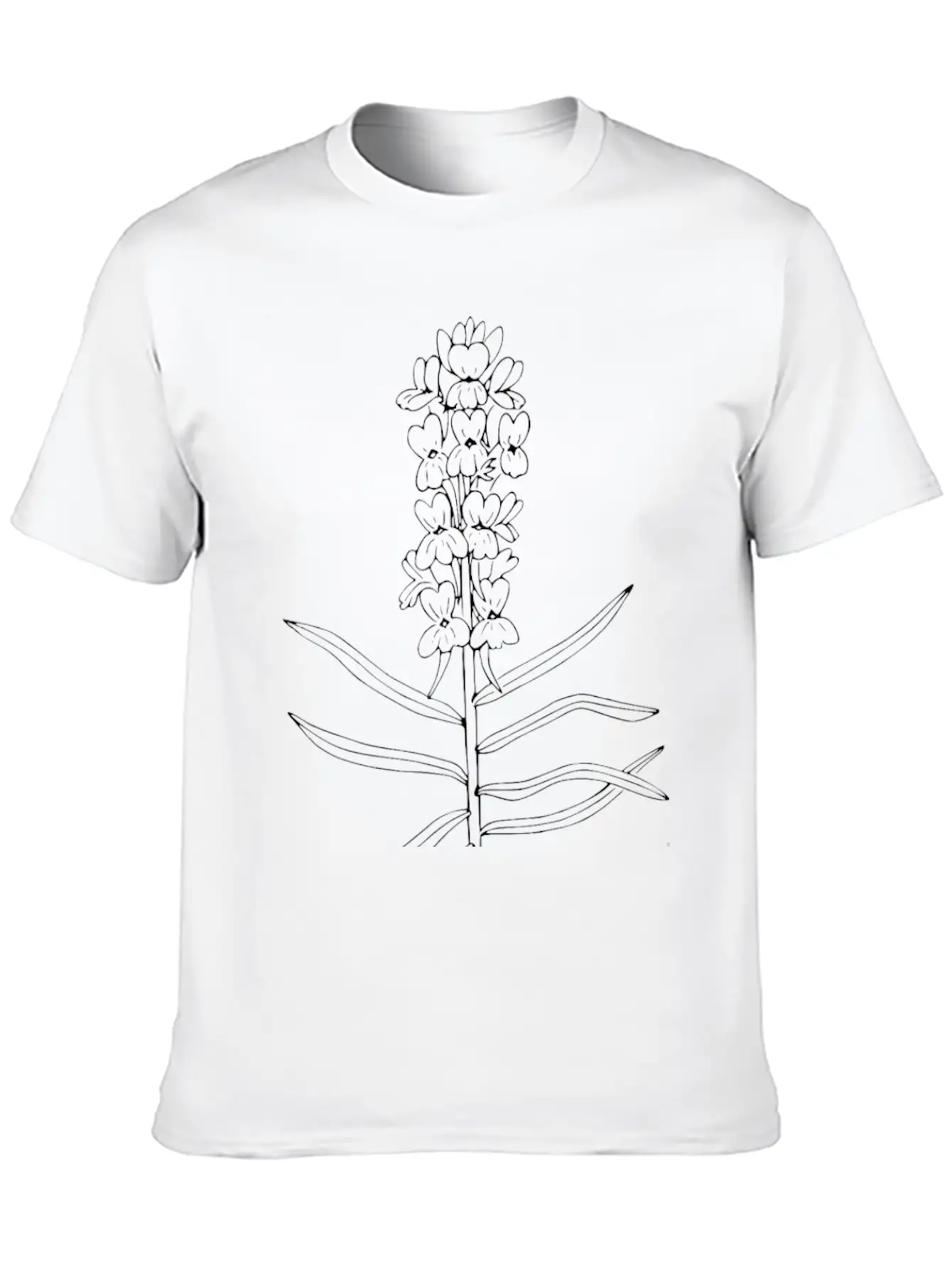 Linaria Vulgaris Basic Graphic T-Shirt – Daily Comfort In Soft Cotton
