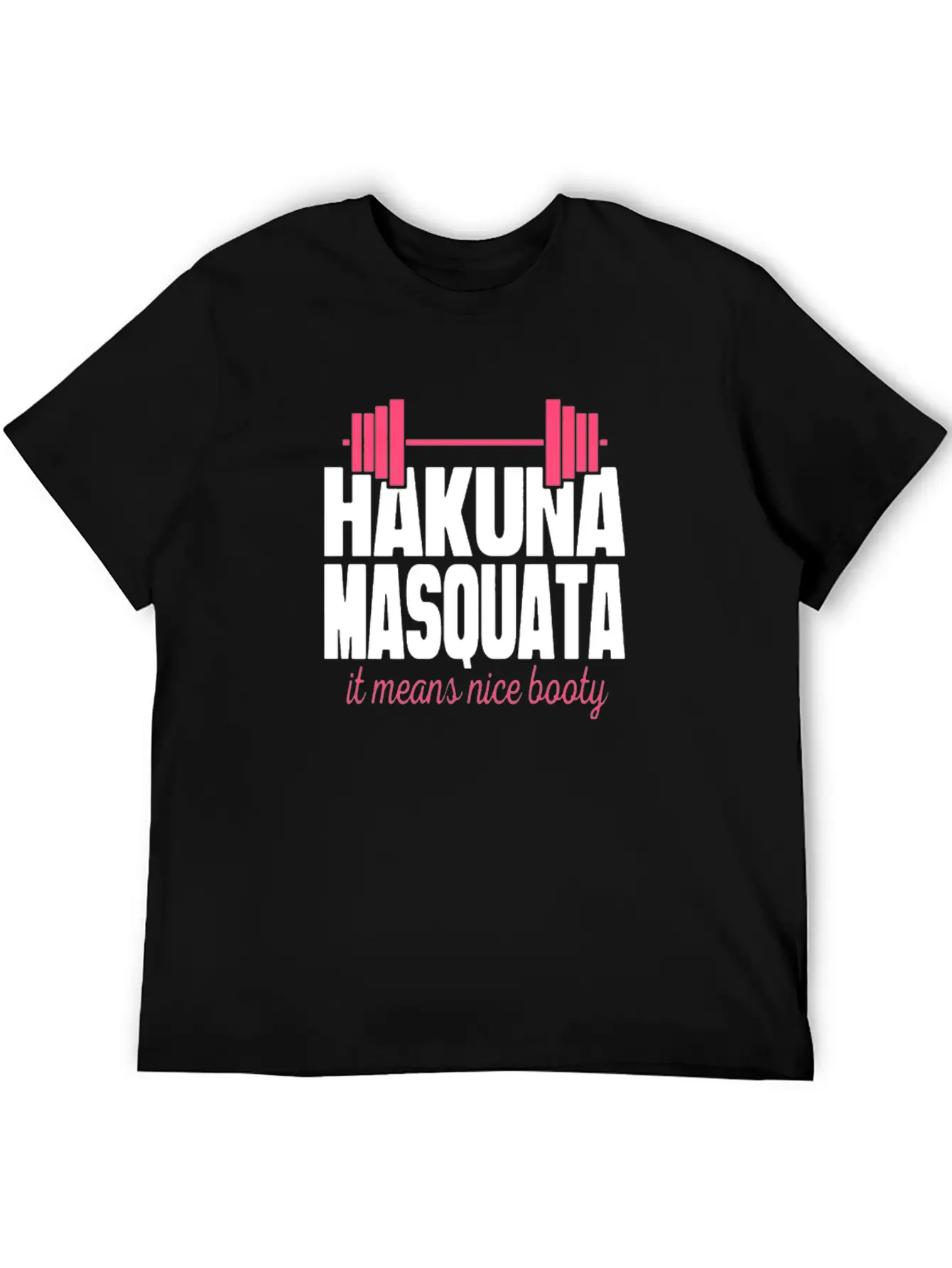 Lion King Gym - Hakuna Masquata Nice Booty Classic Cotton Tee – Unisex Comfort For Any Season