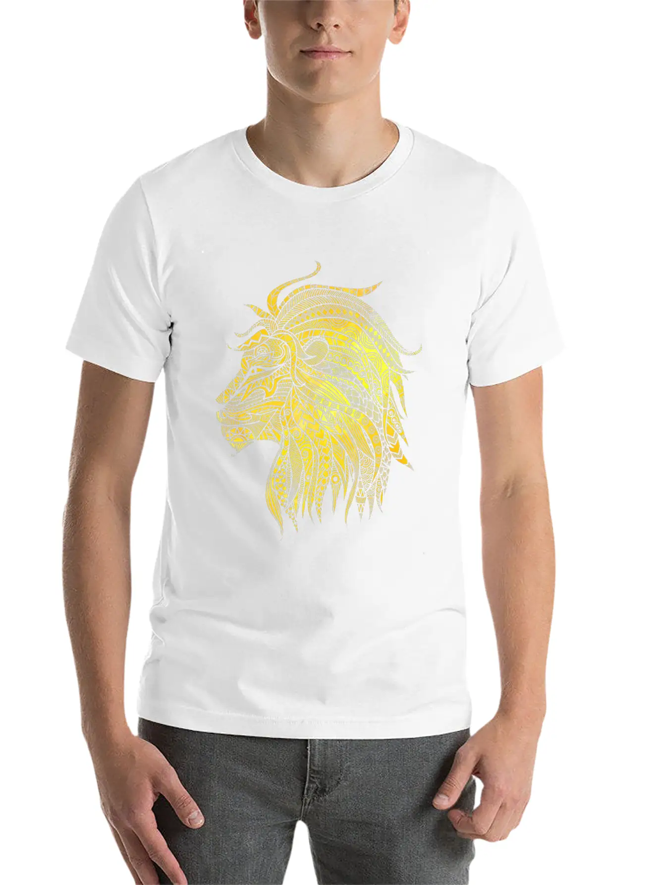 Lion Relaxed Everyday Tee – Lightweight And Durable Cotton