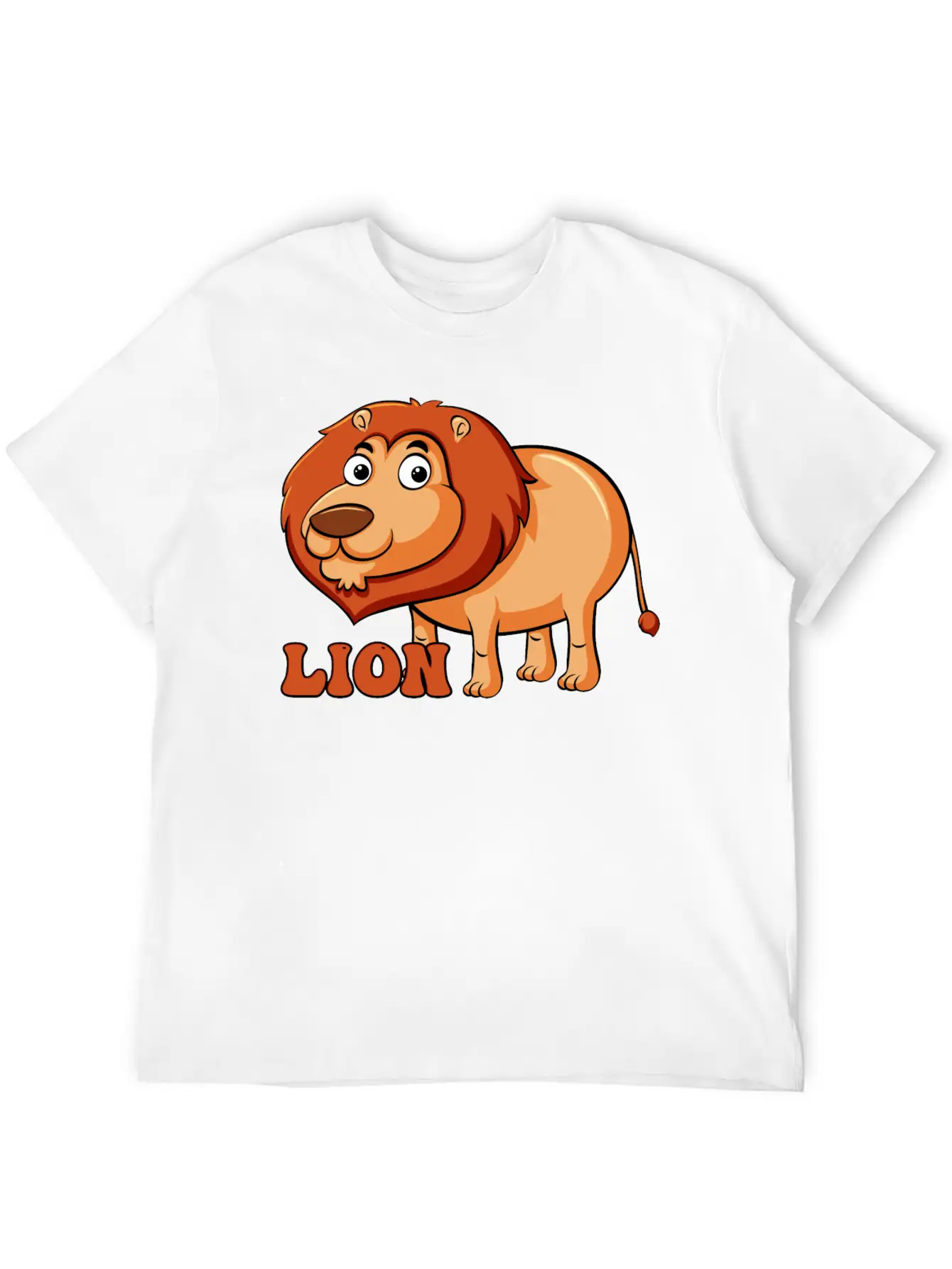 Lion Stylish Everyday T-Shirt – Unisex Basic Cotton Tee