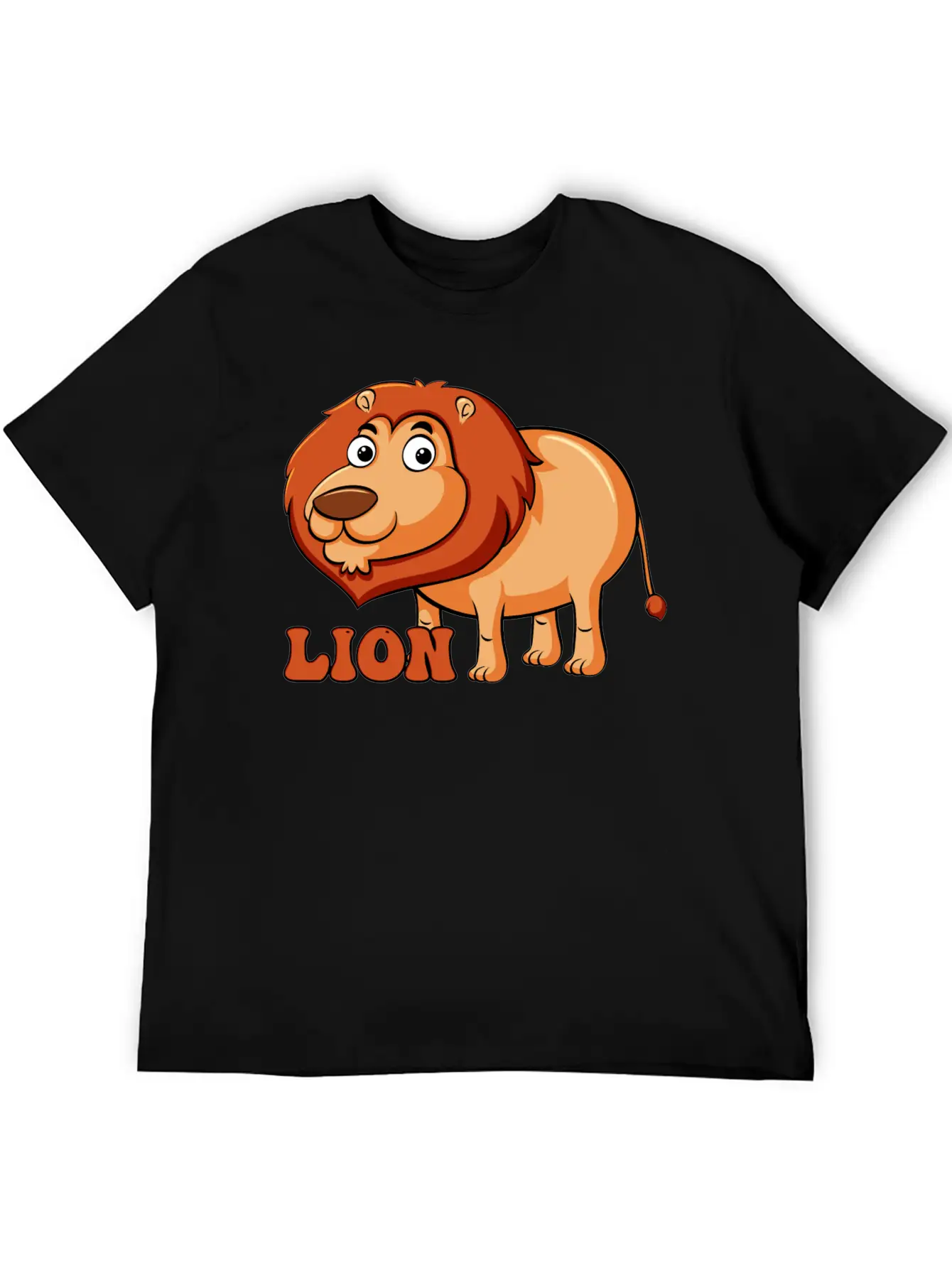 Lion Stylish Everyday T-Shirt – Unisex Basic Cotton Tee