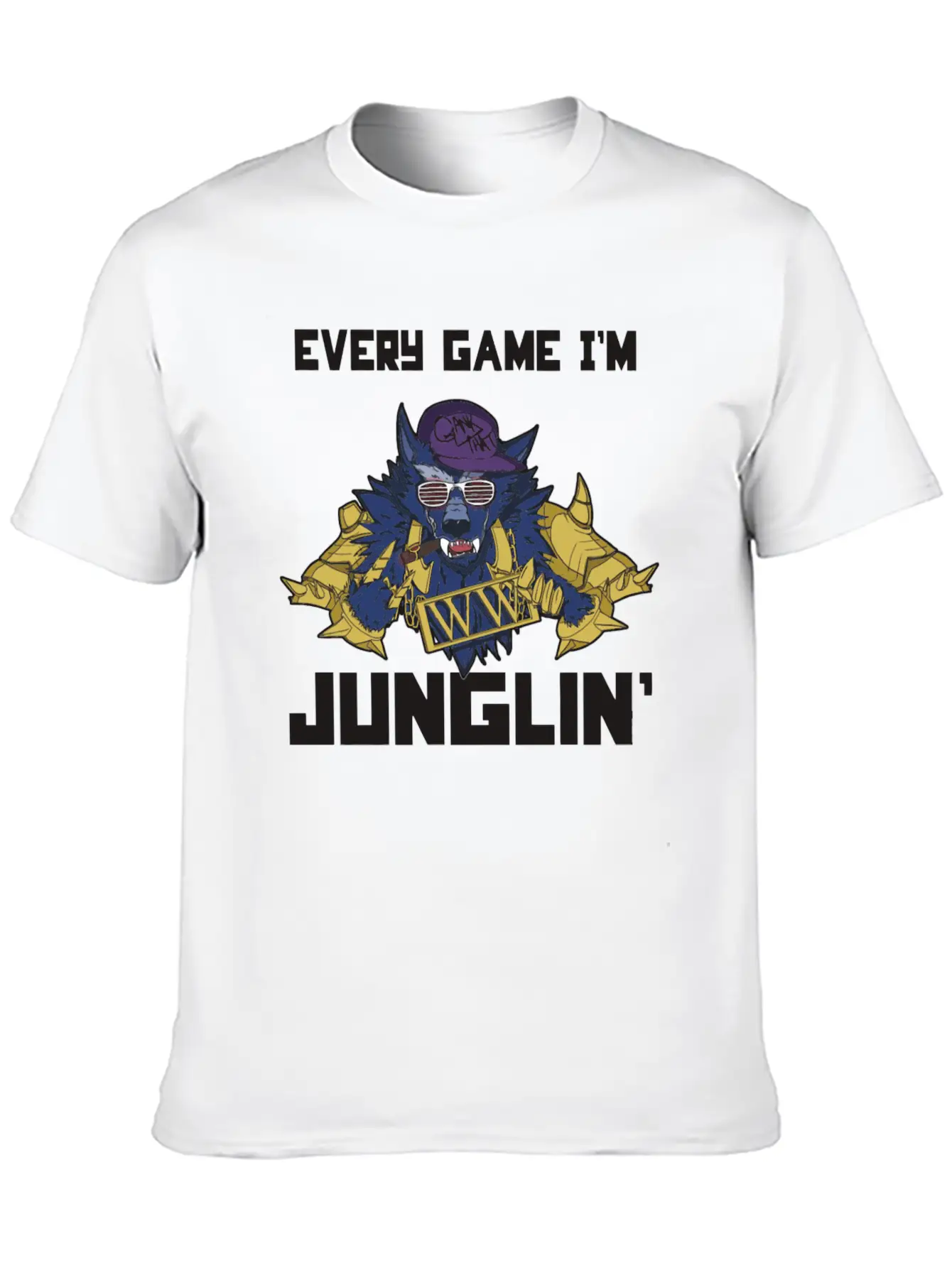 LOL Ww Jungle Stylish Everyday T-Shirt – Unisex Basic Cotton Tee