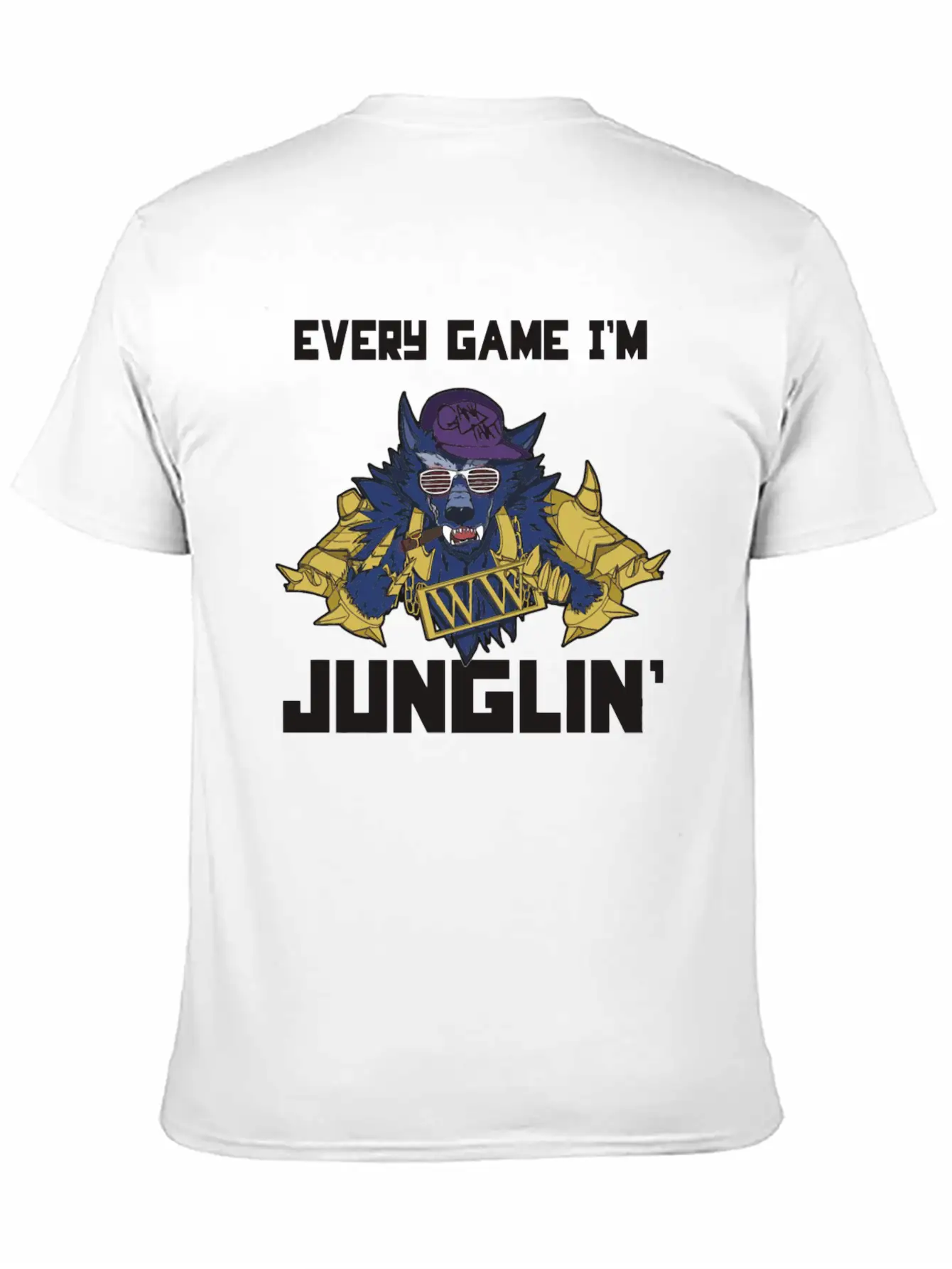 LOL Ww Jungle Stylish Everyday T-Shirt – Unisex Basic Cotton Tee
