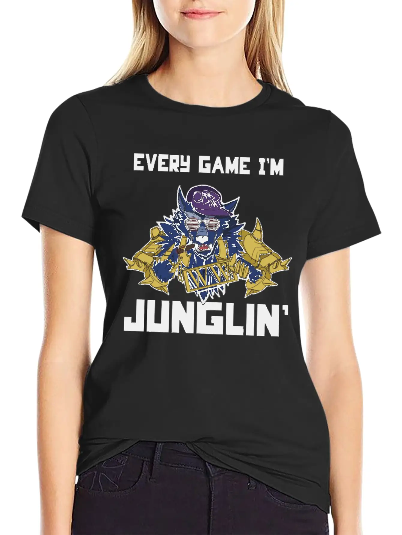 LOL Ww Jungle Stylish Everyday T-Shirt – Unisex Basic Cotton Tee