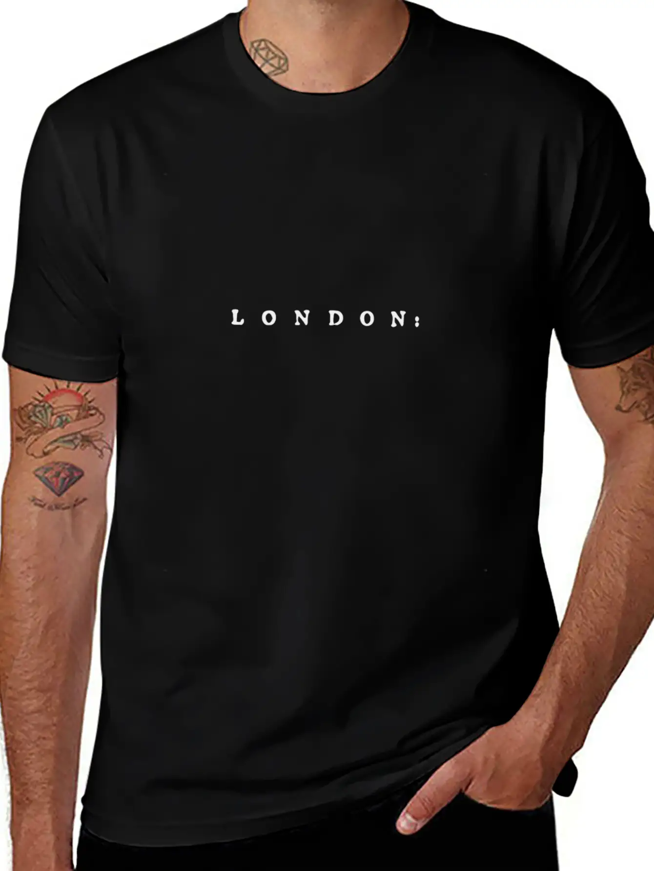 London: Stylish Everyday T-Shirt – Unisex Basic Cotton Tee