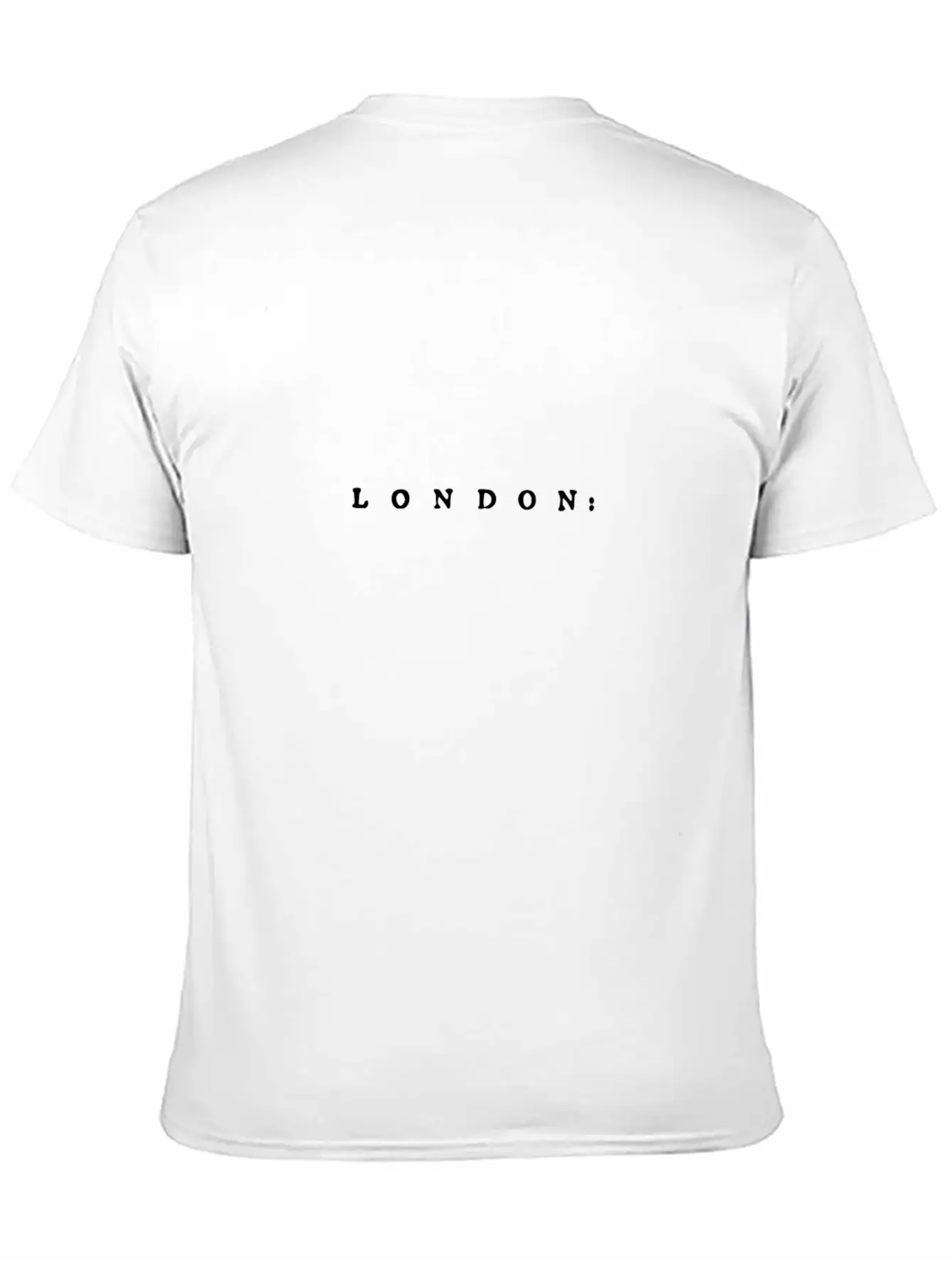 London: Stylish Everyday T-Shirt – Unisex Basic Cotton Tee