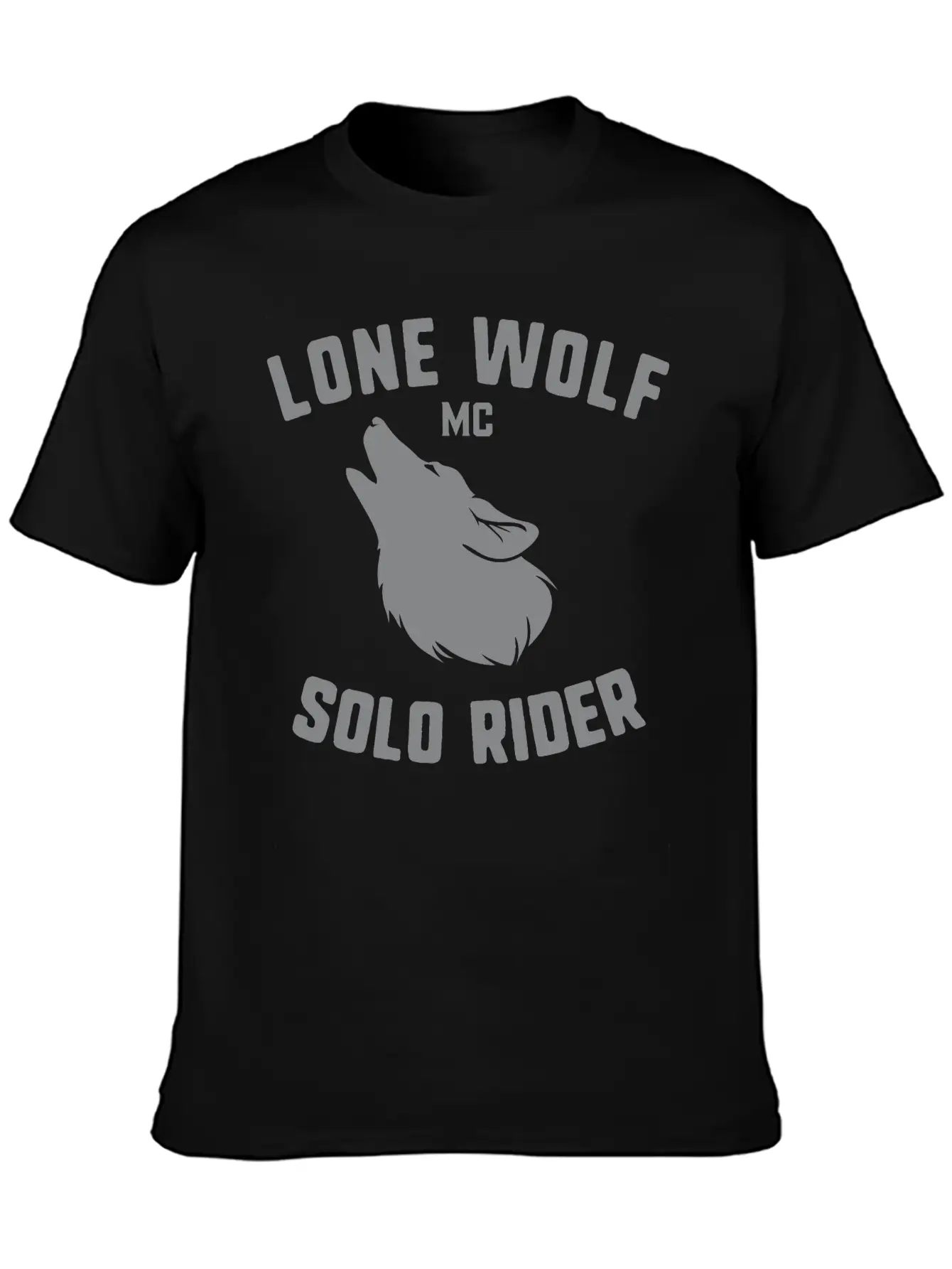 Lone Wolf Relaxed Everyday Tee – Lightweight And Durable Cotton