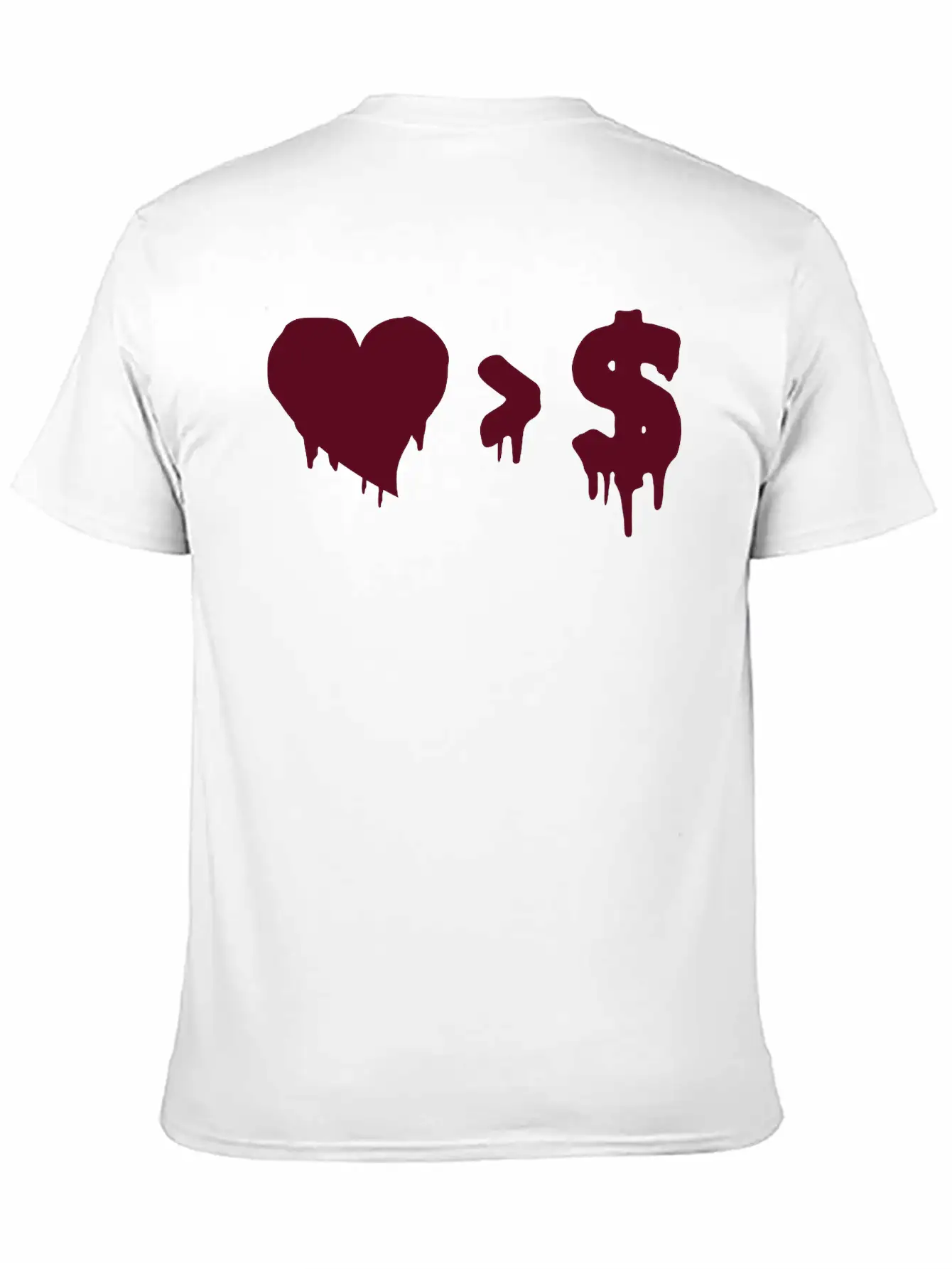 Love Money Casual Graphic T-Shirt – Simple And Comfortable Daily Wear