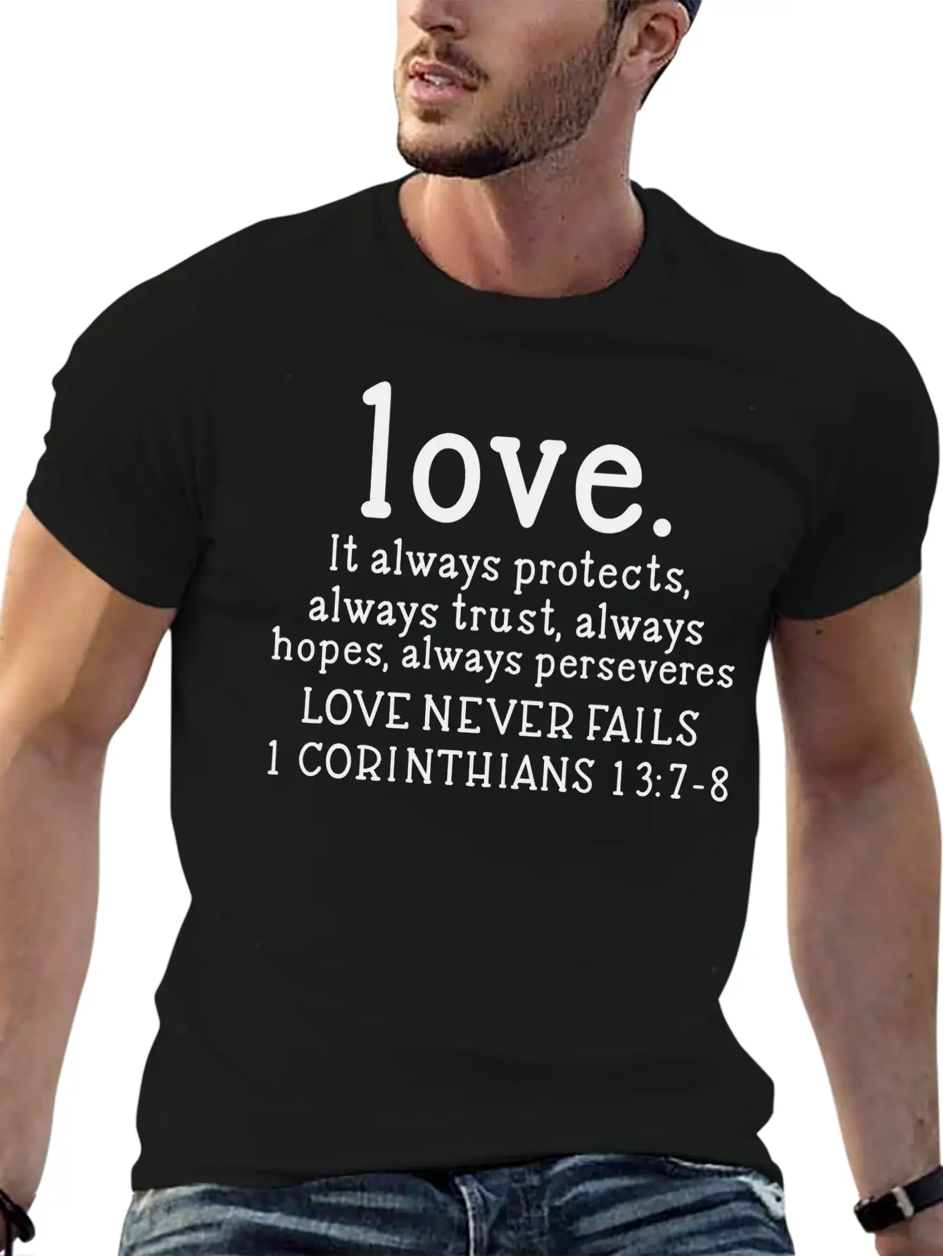 Love Nevers Fails Casual Graphic T-Shirt – Simple And Comfortable Daily Wear