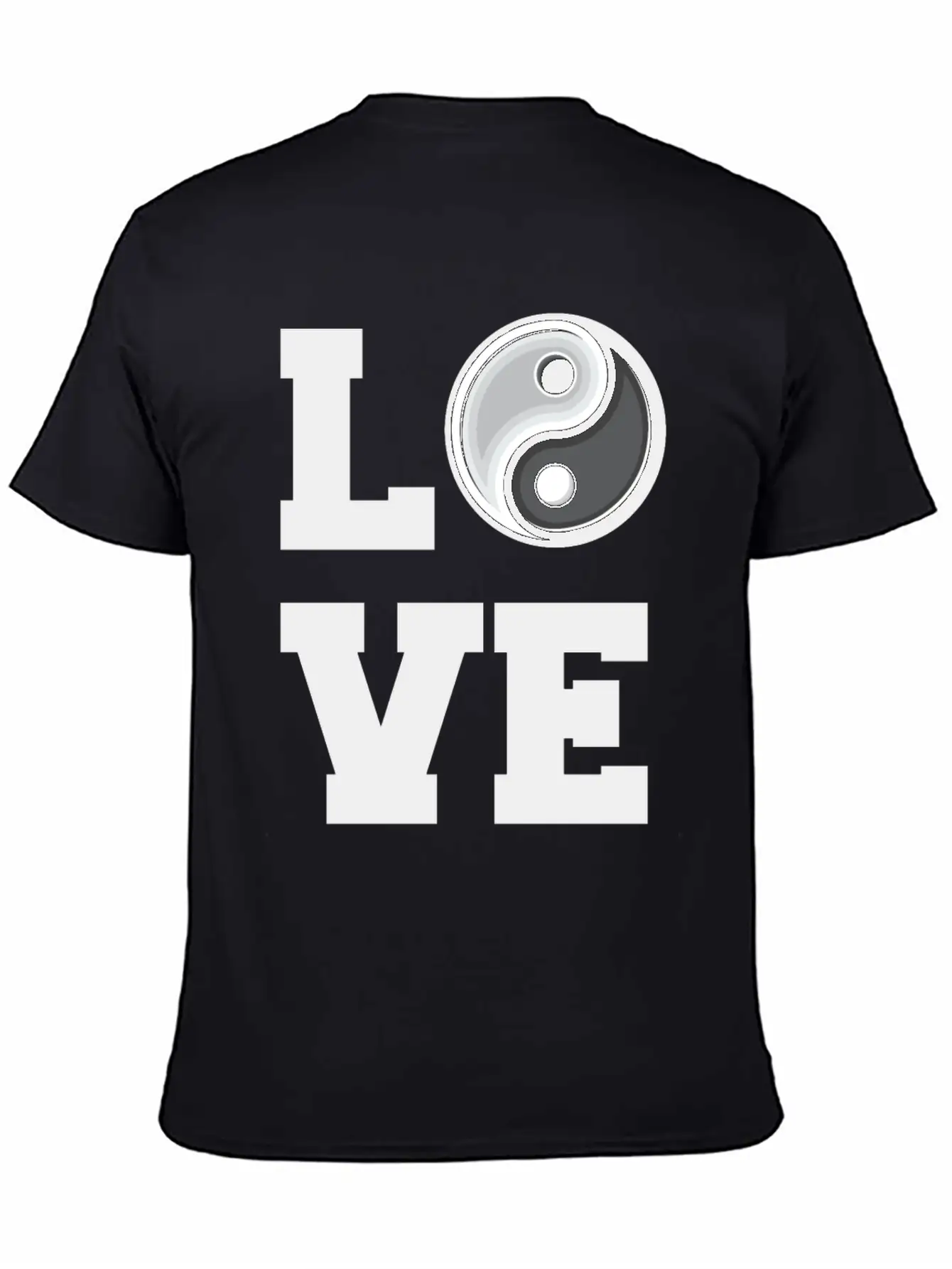 Love Tai Chi Yin Yang Energy Stylish Everyday T-Shirt – Unisex Basic Cotton Tee