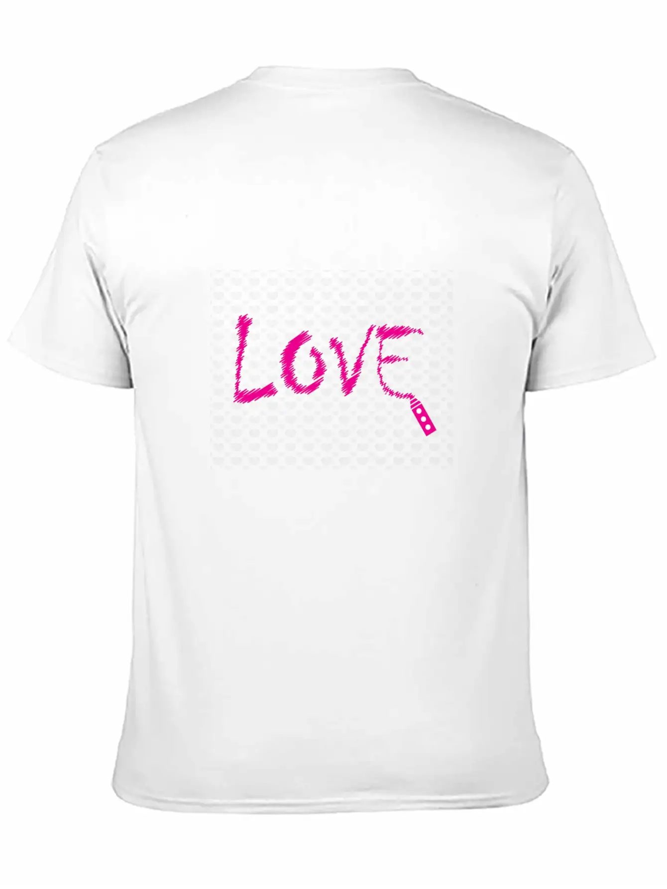 Love Written With Pencil Basic Graphic T-Shirt – Daily Comfort In Soft Cotton
