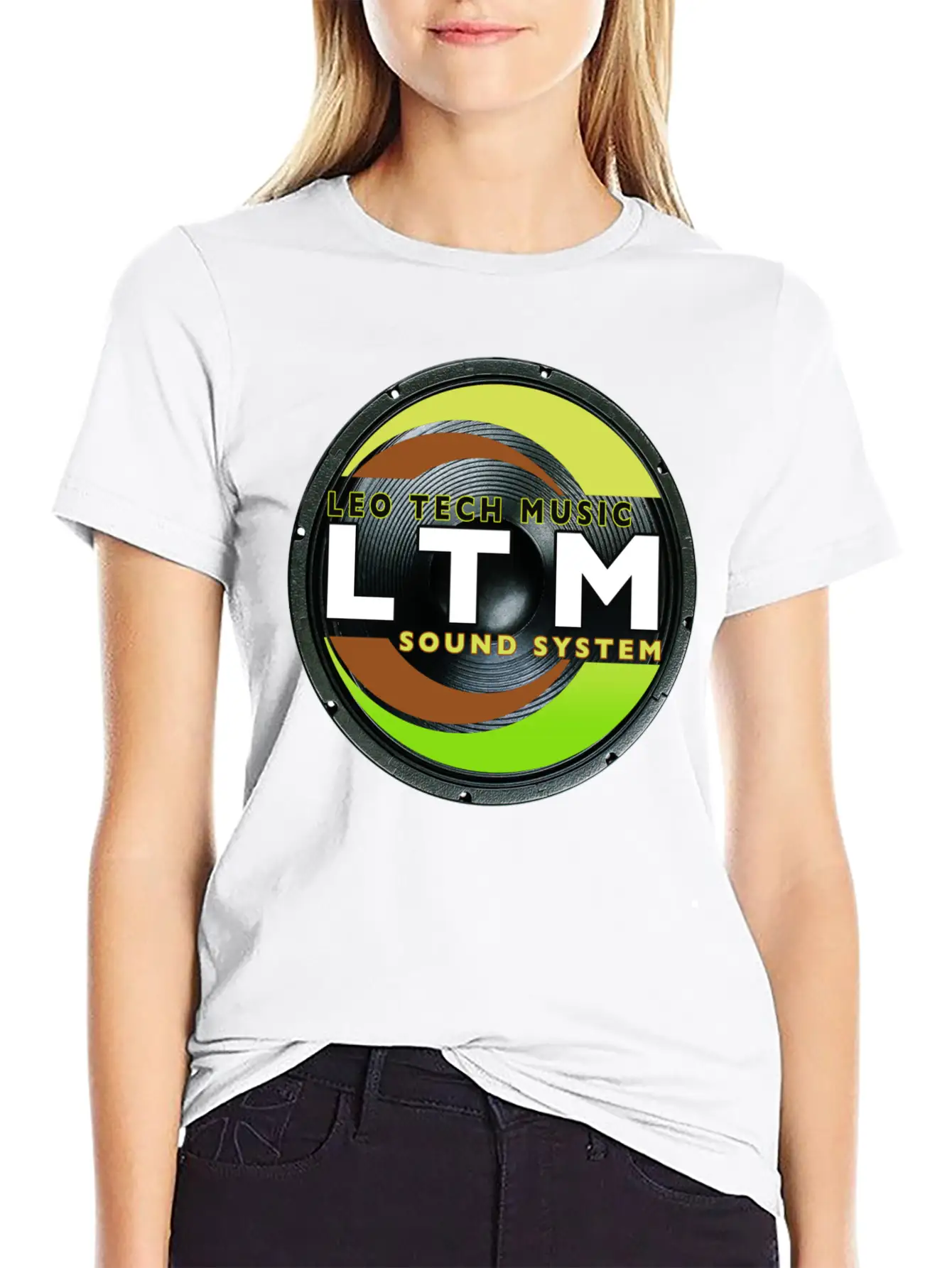LTM LARGE SPEAKER Stylish Everyday T-Shirt – Unisex Basic Cotton Tee