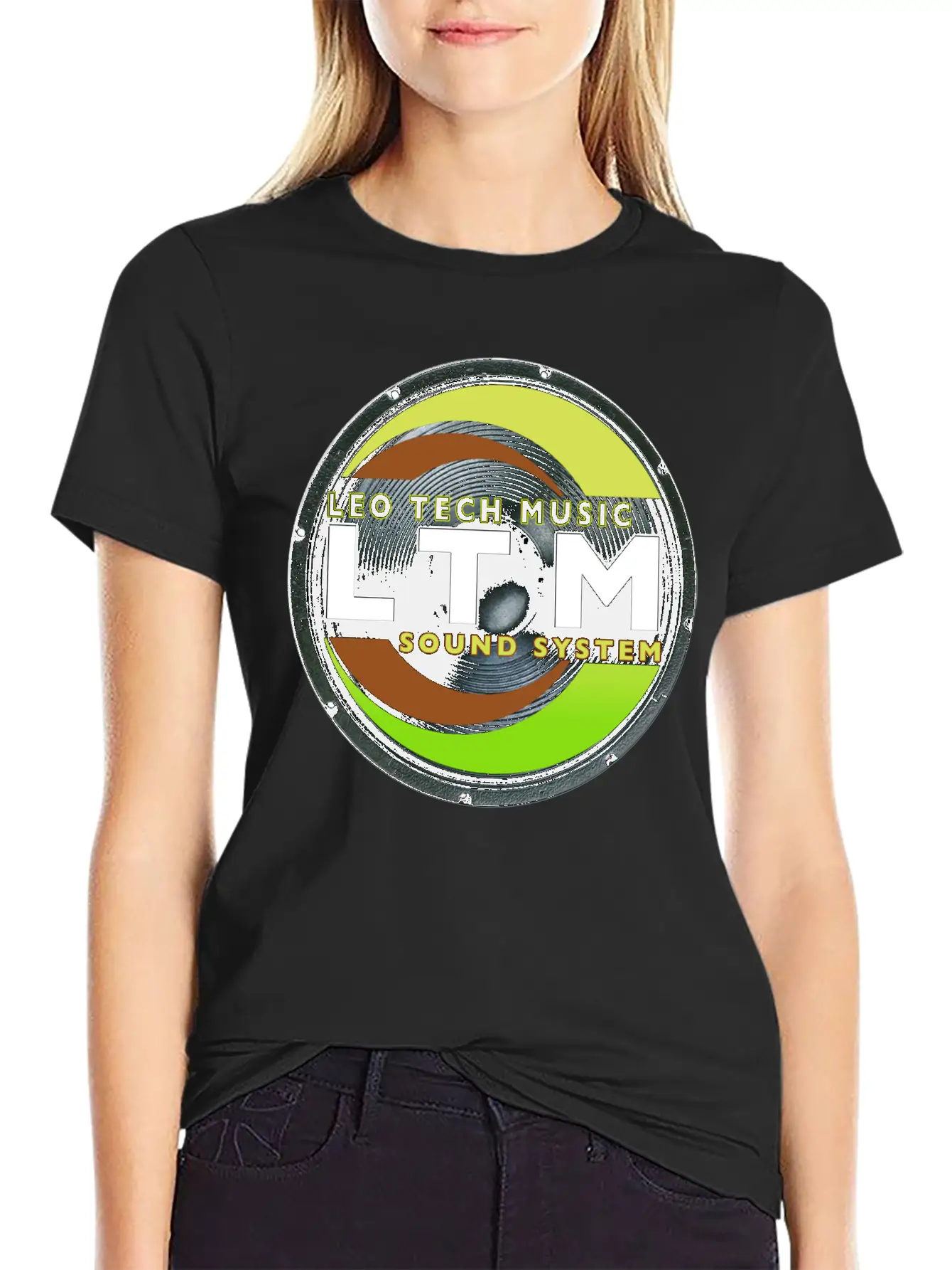 LTM LARGE SPEAKER Stylish Everyday T-Shirt – Unisex Basic Cotton Tee