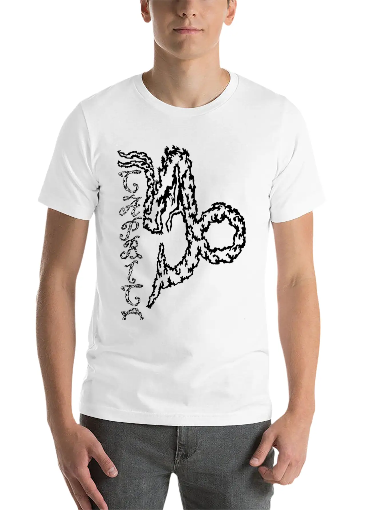 Lyrics Png Kalimat 37 An CAPRICORN Logo Classic Cotton Tee – Unisex Comfort For Any Season