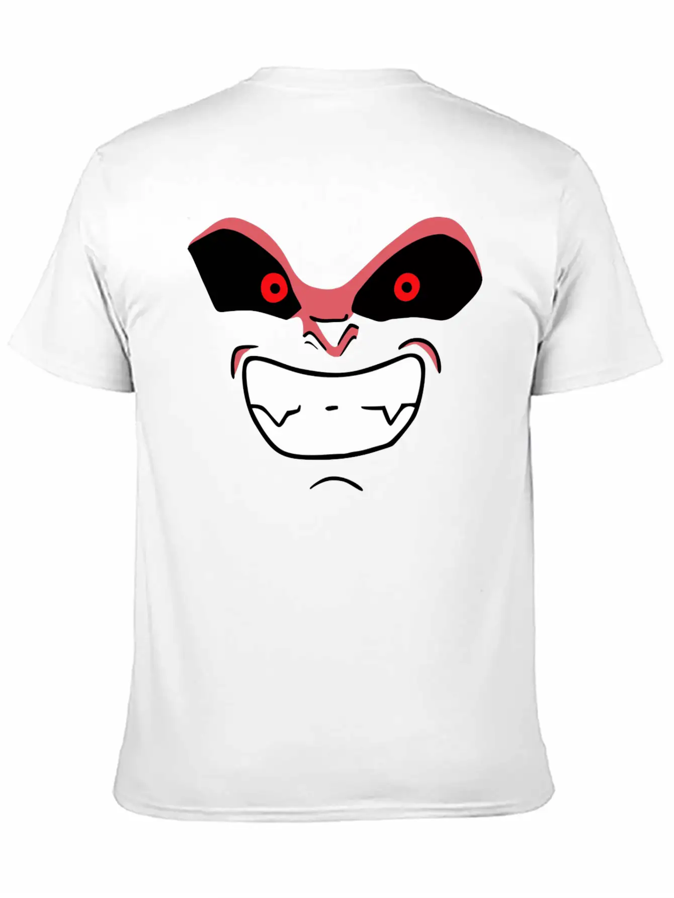 Majin Buu Kid Face Simple Everyday Graphic Tee – Lightweight Summer Wear