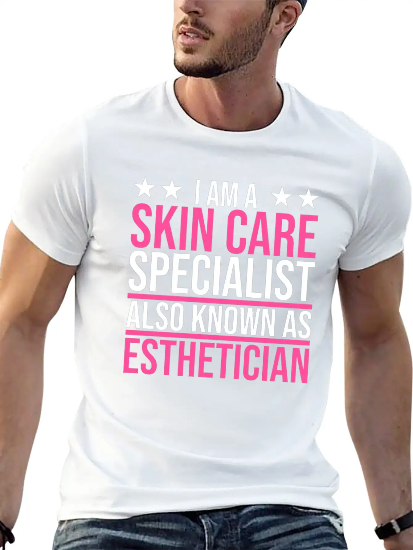 Make Up Artist Esthetician Gift Stylish Everyday T-Shirt – Unisex Basic Cotton Tee
