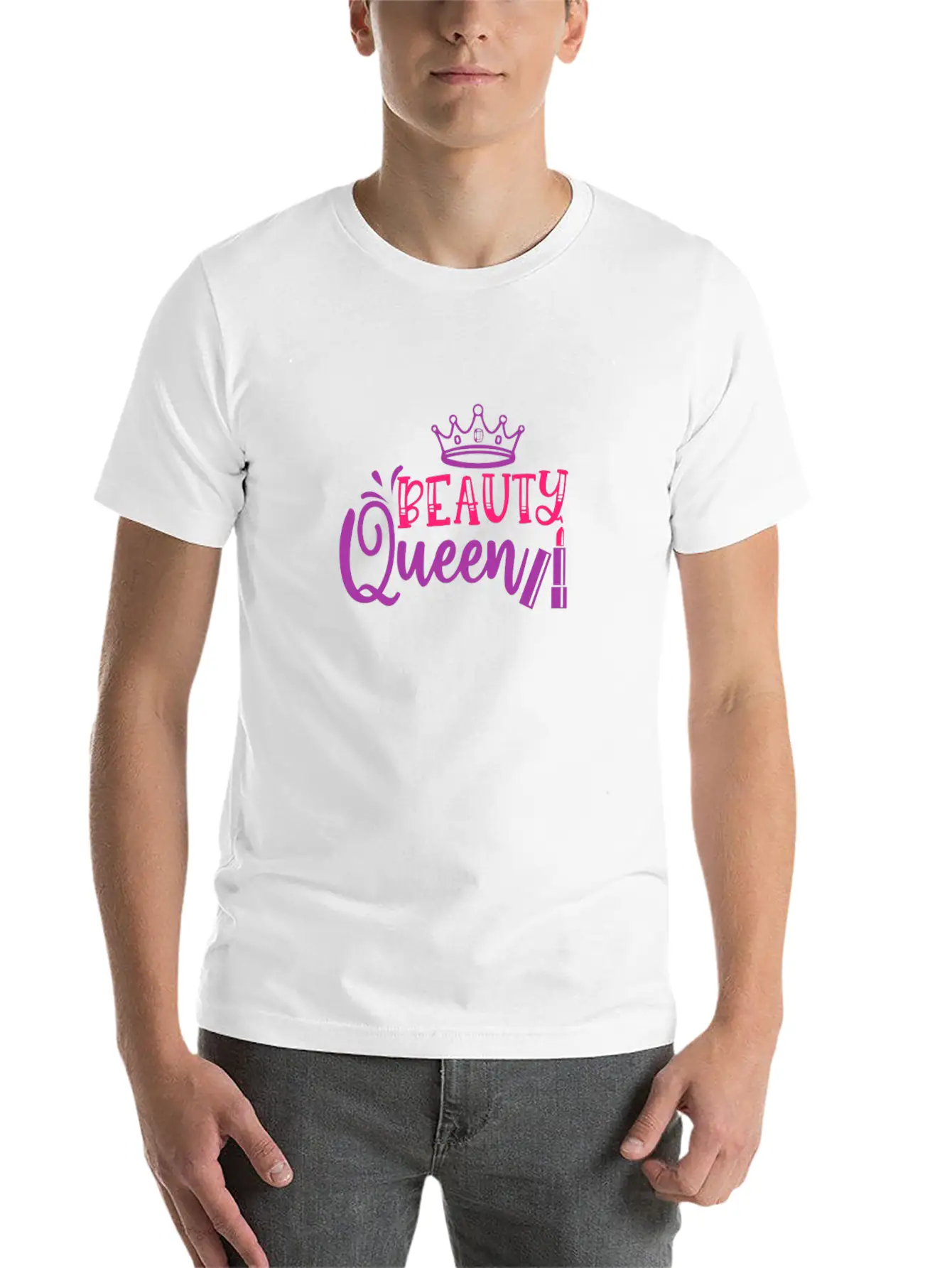 Make Up Makeup Beauty Queen Stylish Everyday T-Shirt – Unisex Basic Cotton Tee