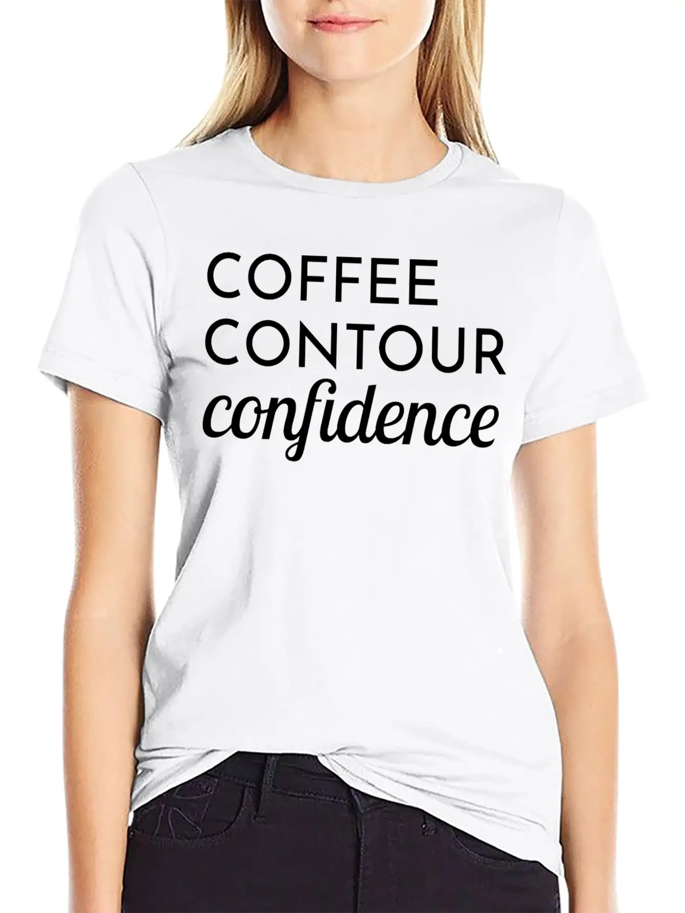 Makeup Artist Lipstick Lashes Cosmetologist Funny Stylish Everyday T-Shirt – Unisex Basic Cotton Tee