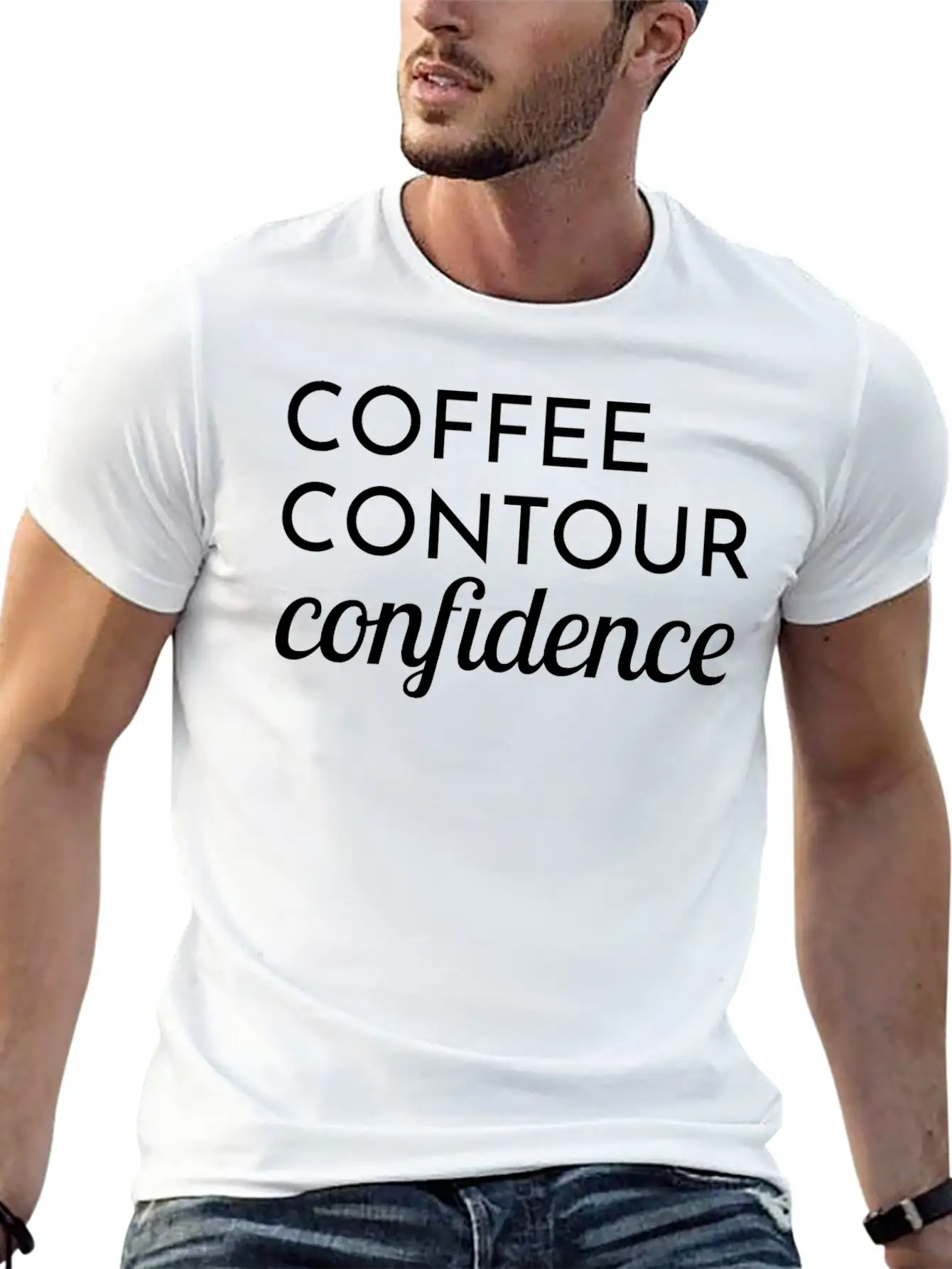 Makeup Artist Lipstick Lashes Cosmetologist Funny Stylish Everyday T-Shirt – Unisex Basic Cotton Tee