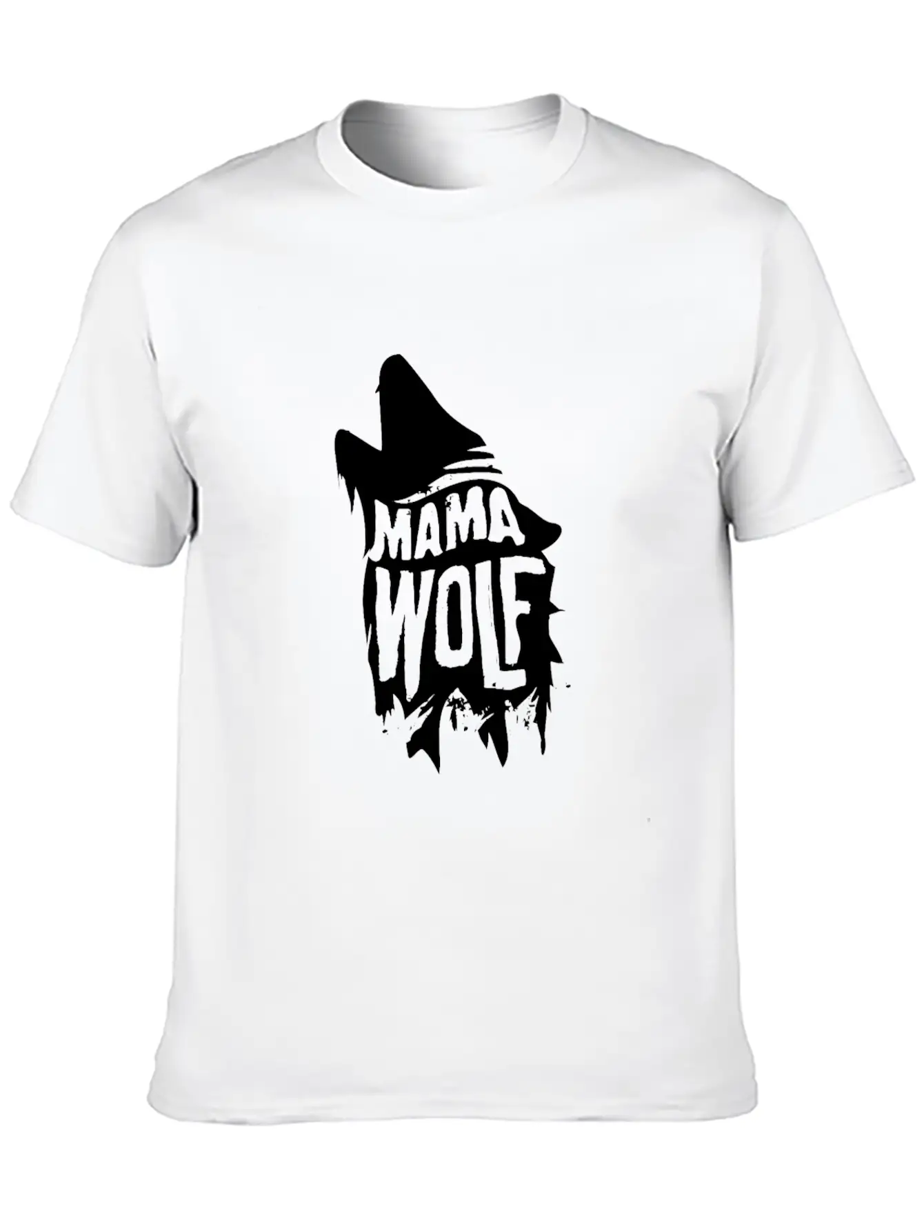 Mama Wolf Unisex Casual T-Shirt – Clean Design For Daily Comfort