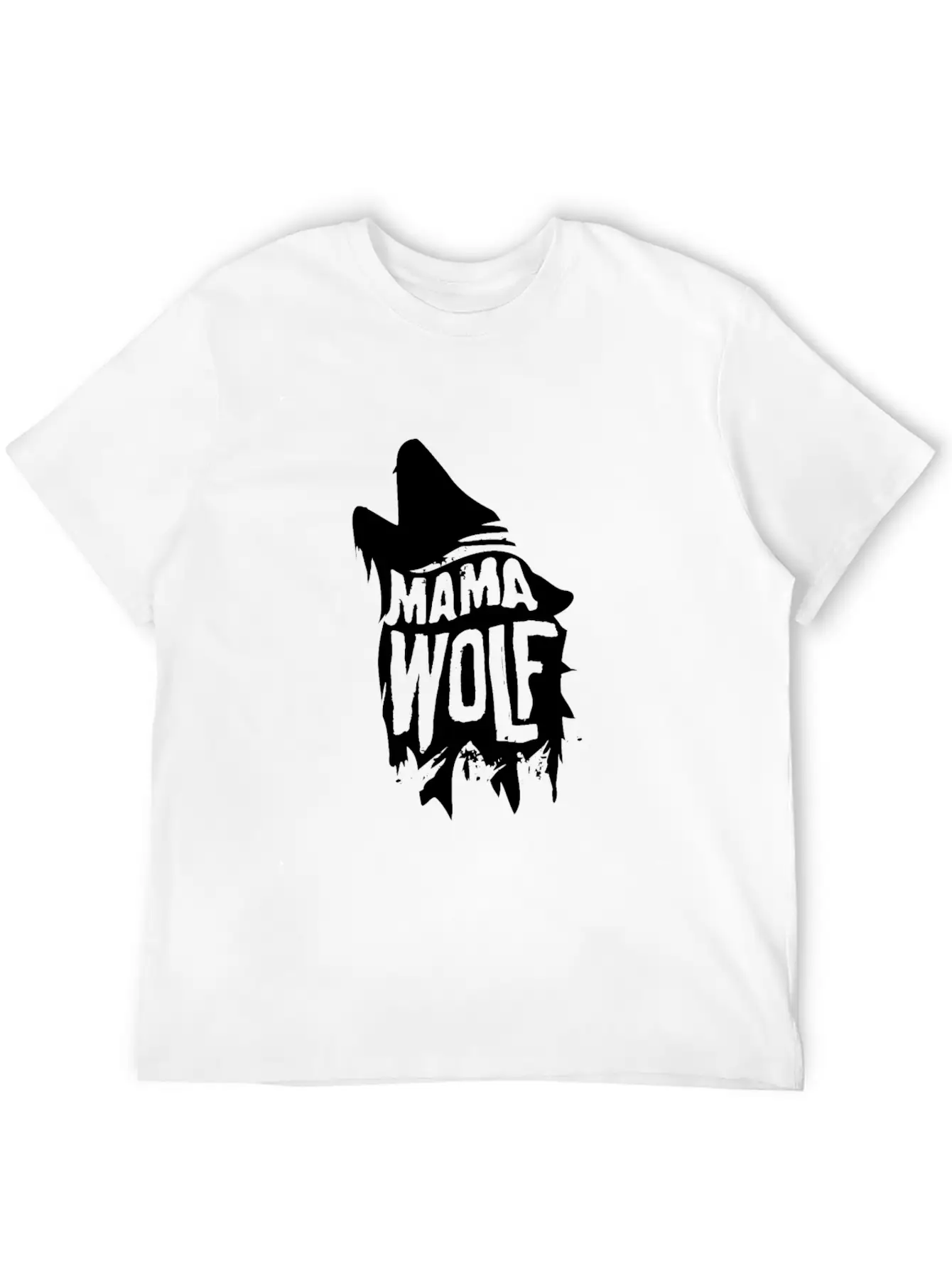 Mama Wolf Unisex Casual T-Shirt – Clean Design For Daily Comfort