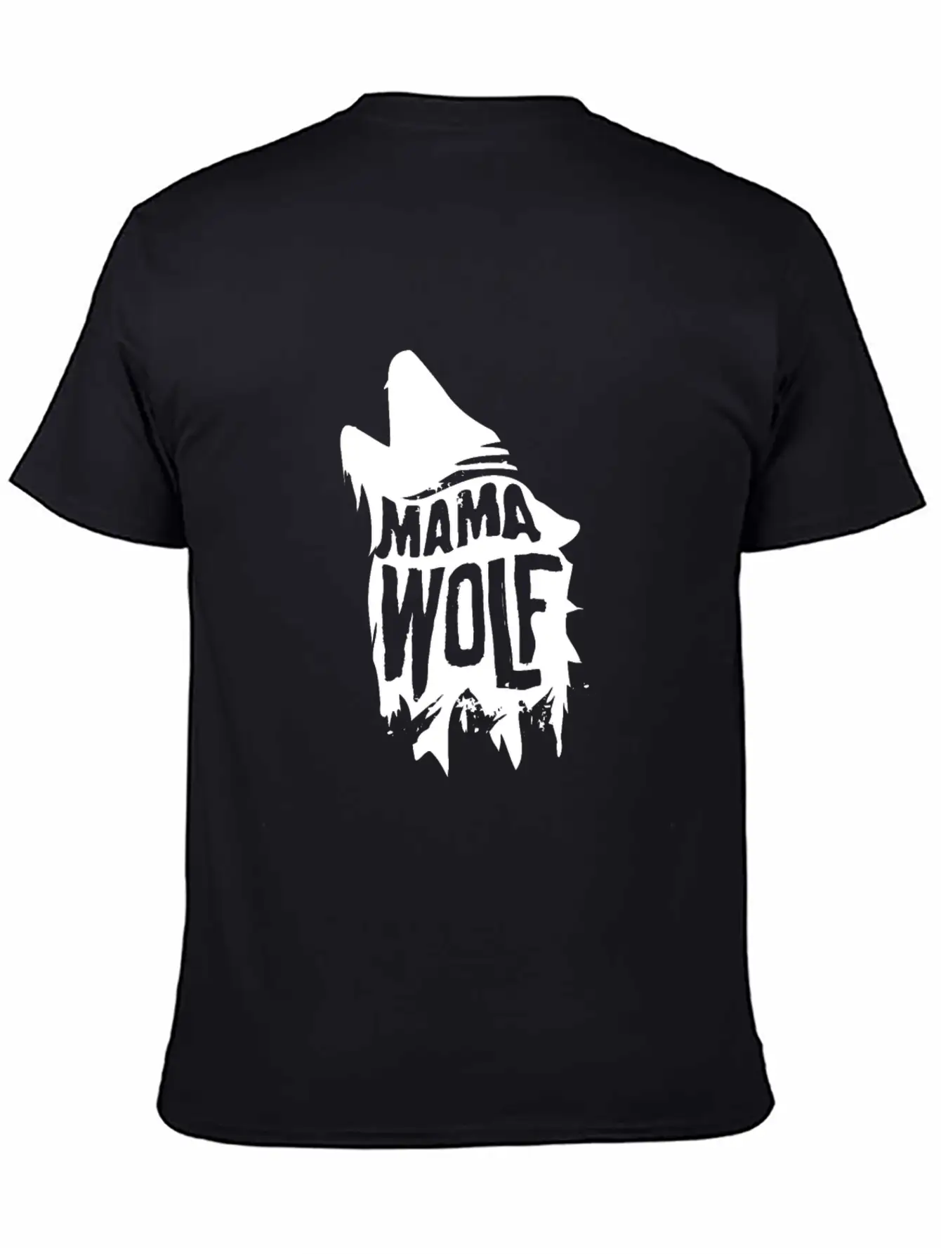 Mama Wolf Unisex Casual T-Shirt – Clean Design For Daily Comfort
