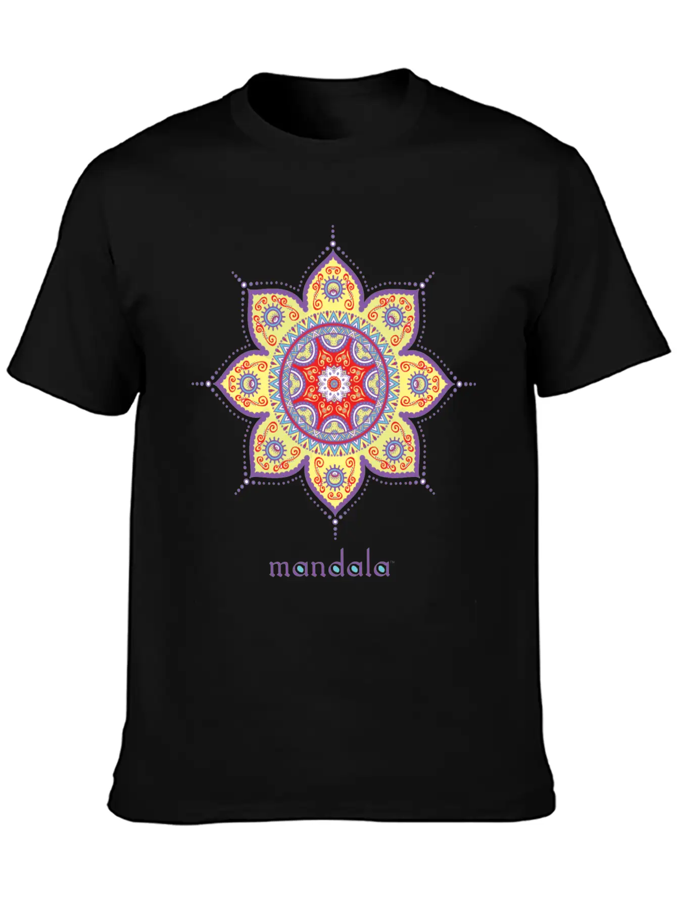 Mandala 03 Stylish Everyday T-Shirt – Unisex Basic Cotton Tee
