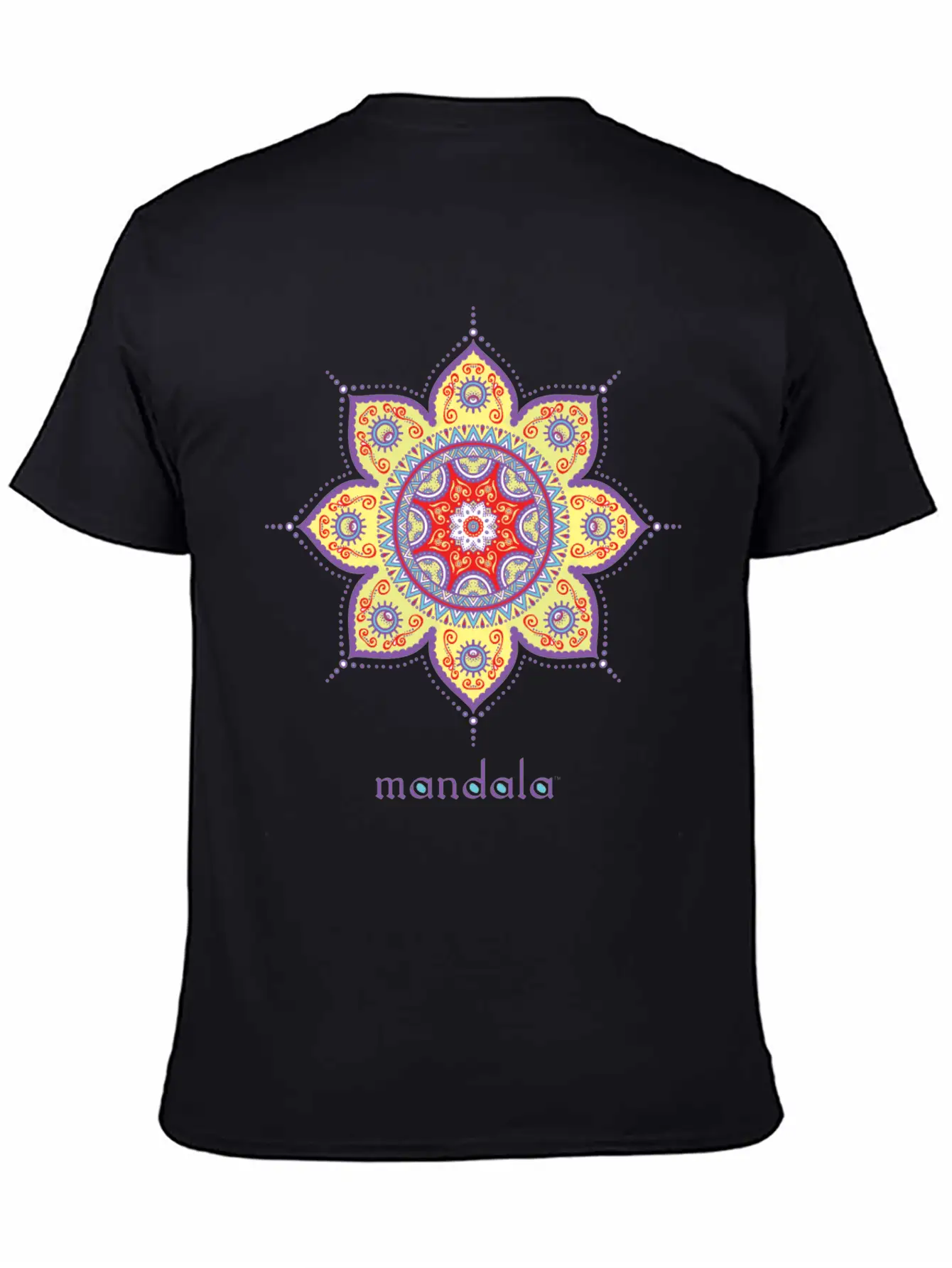 Mandala 03 Stylish Everyday T-Shirt – Unisex Basic Cotton Tee