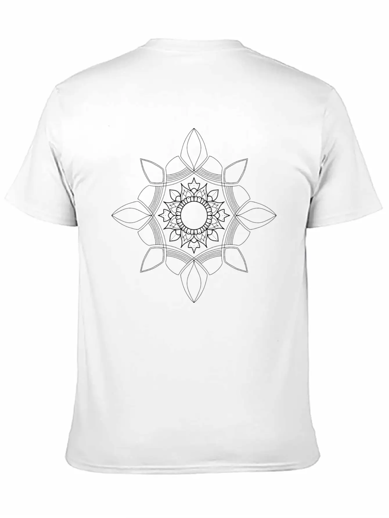 Mandala Stylish Everyday T-Shirt – Unisex Basic Cotton Tee