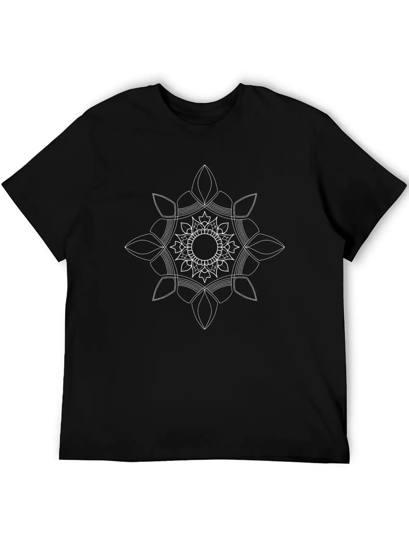 Mandala Stylish Everyday T-Shirt – Unisex Basic Cotton Tee