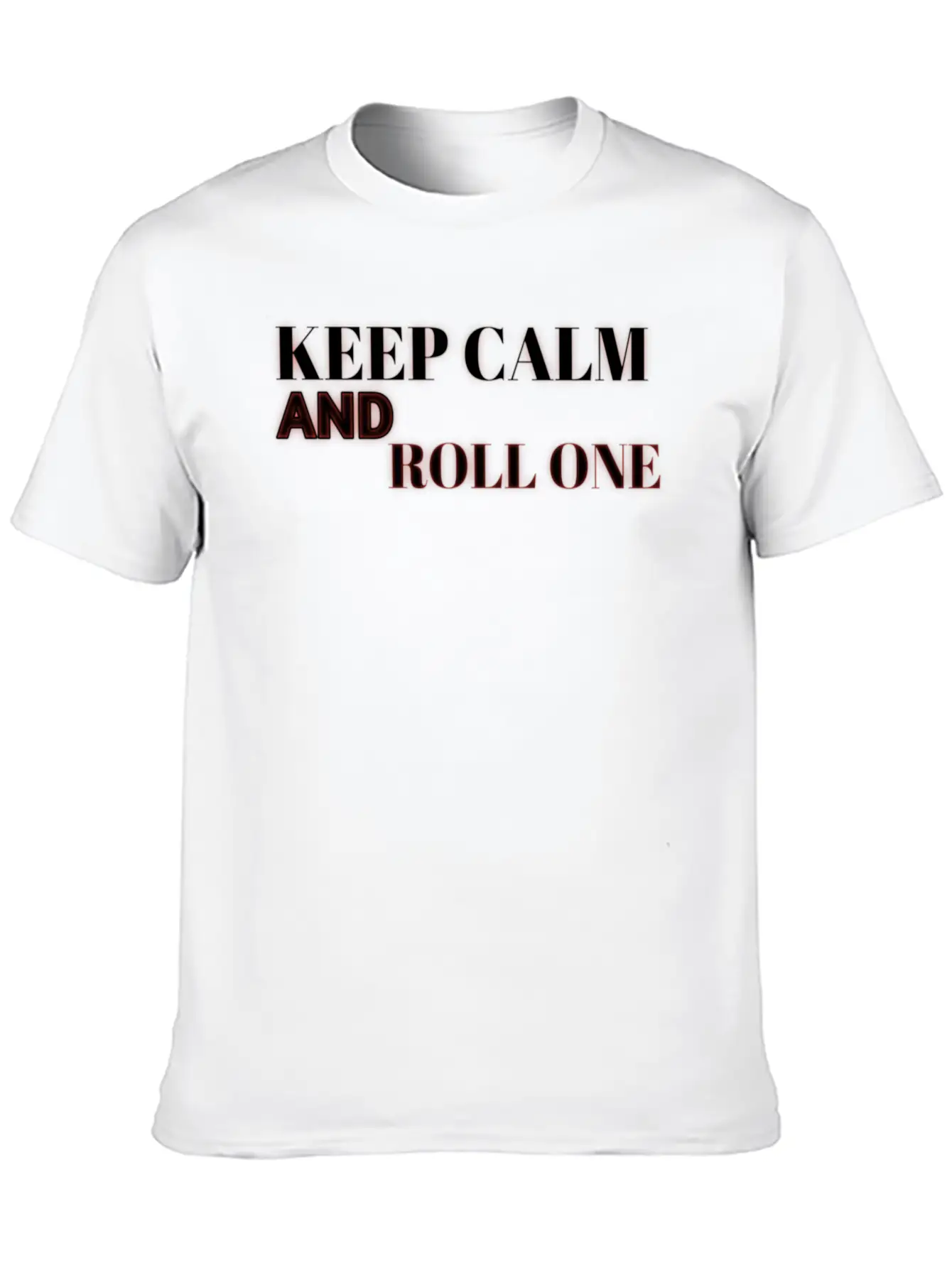 Mantén La Calma Y Enrola Uno Basic Graphic T-Shirt – Daily Comfort In Soft Cotton