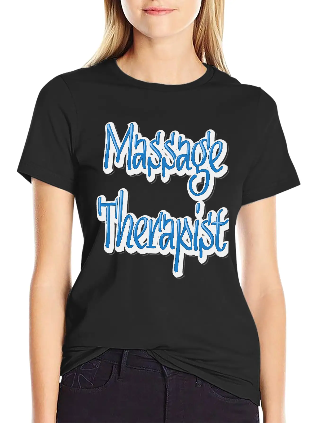 Massage Therapy - Licensed Massage Therapist Gifts Basic Graphic T-Shirt – Daily Comfort In Soft Cotton