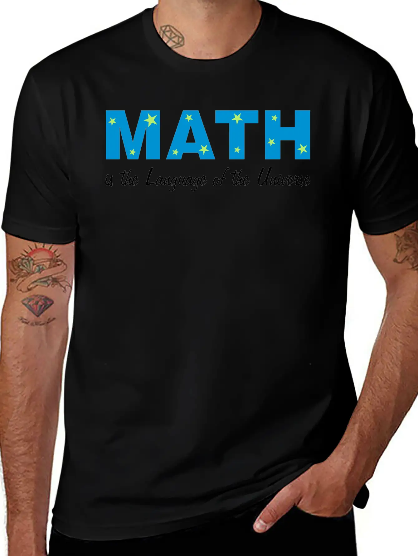 Math Universe Stylish Everyday T-Shirt – Unisex Basic Cotton Tee