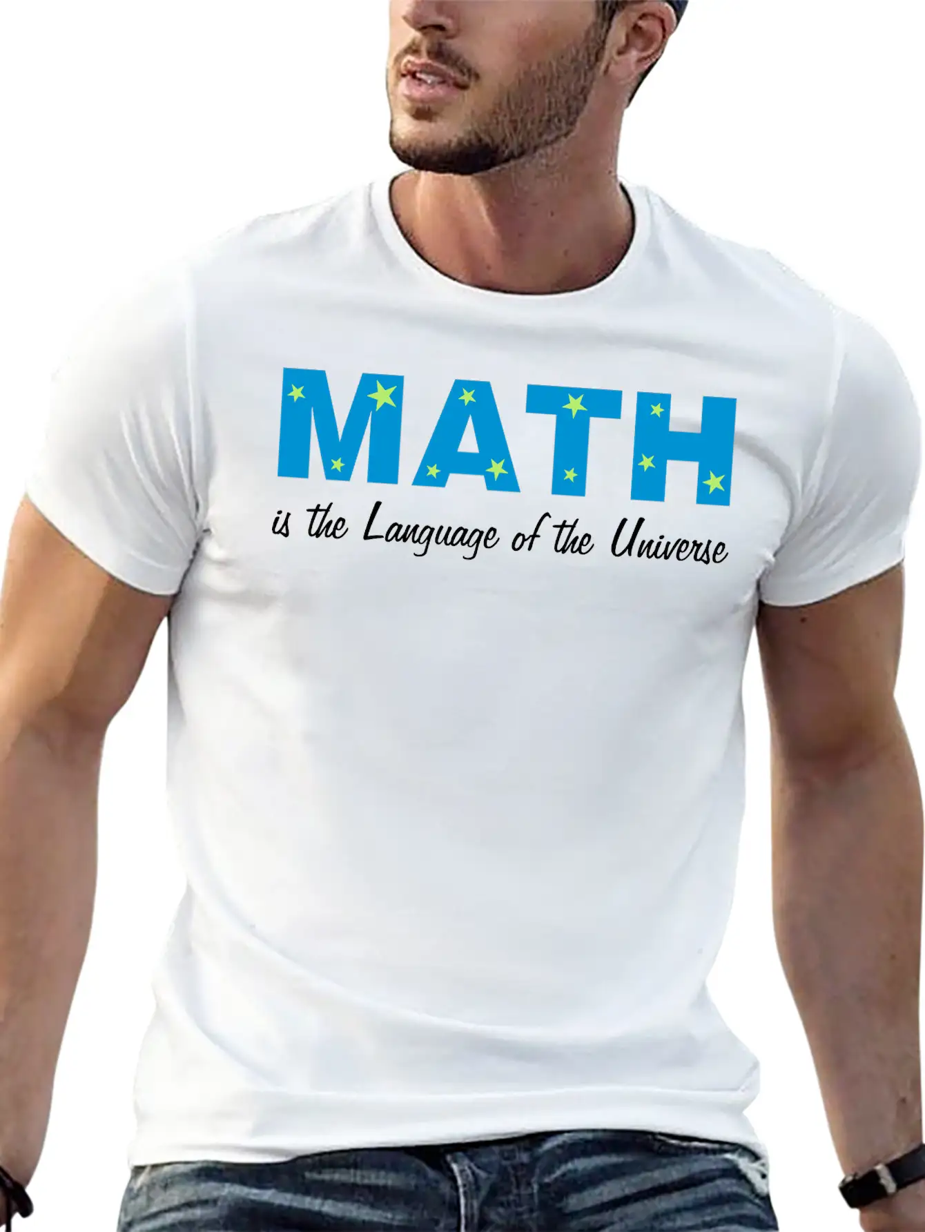 Math Universe Stylish Everyday T-Shirt – Unisex Basic Cotton Tee