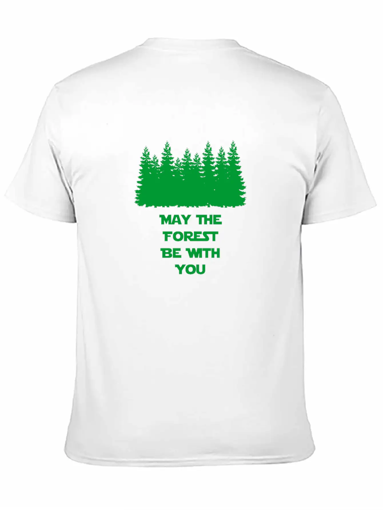 May The Forest Be With You Stylish Everyday T-Shirt – Unisex Basic Cotton Tee