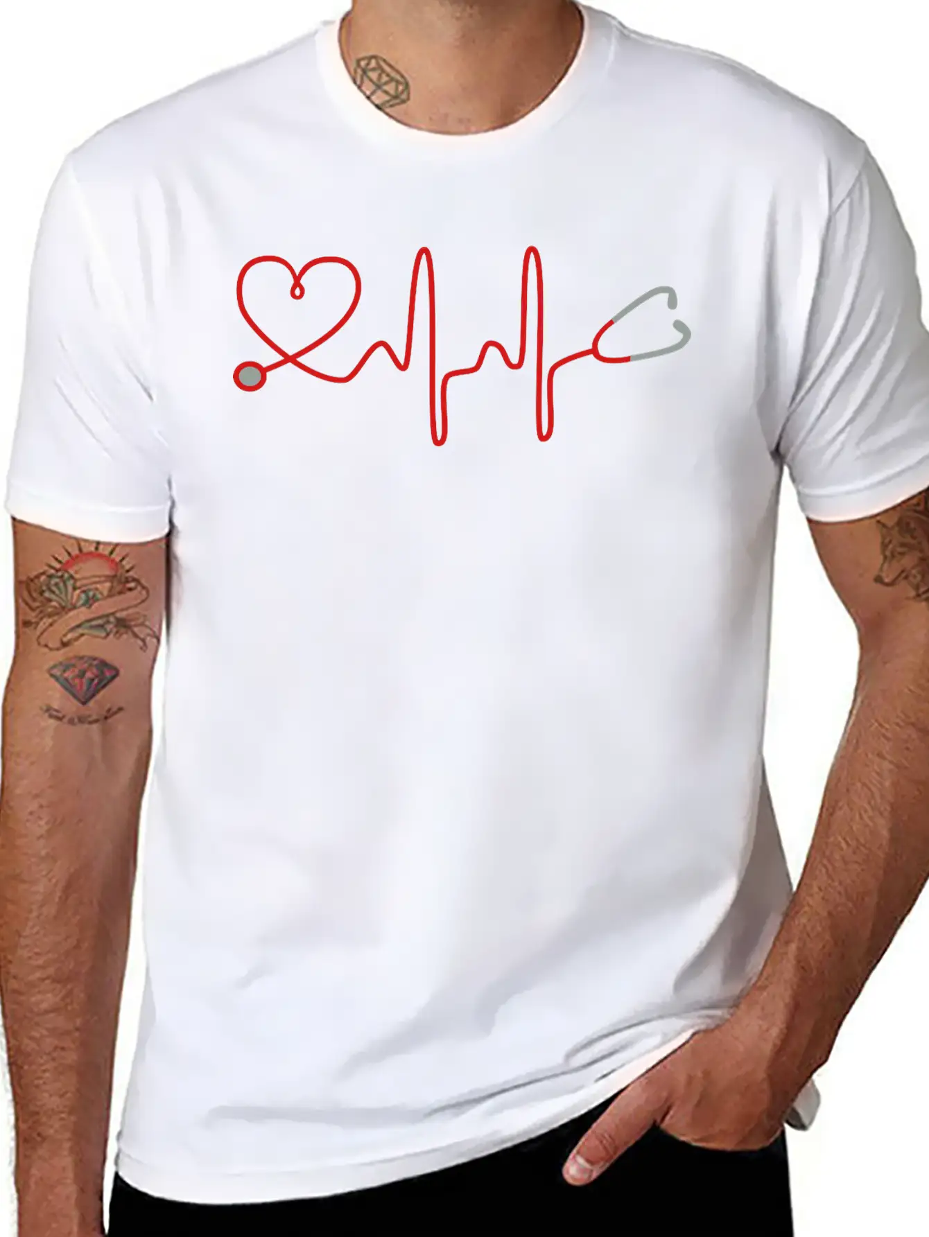 Medical Stylish Everyday T-Shirt – Unisex Basic Cotton Tee