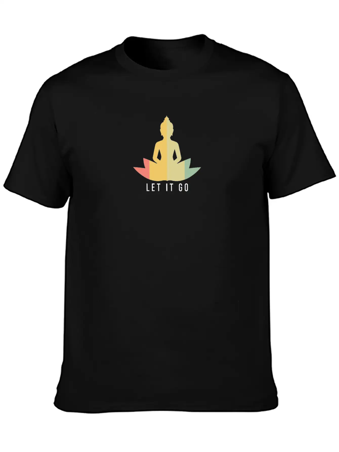 Meditation Gift Meditating Rest Relax Chill Casual Graphic T-Shirt – Simple And Comfortable Daily Wear