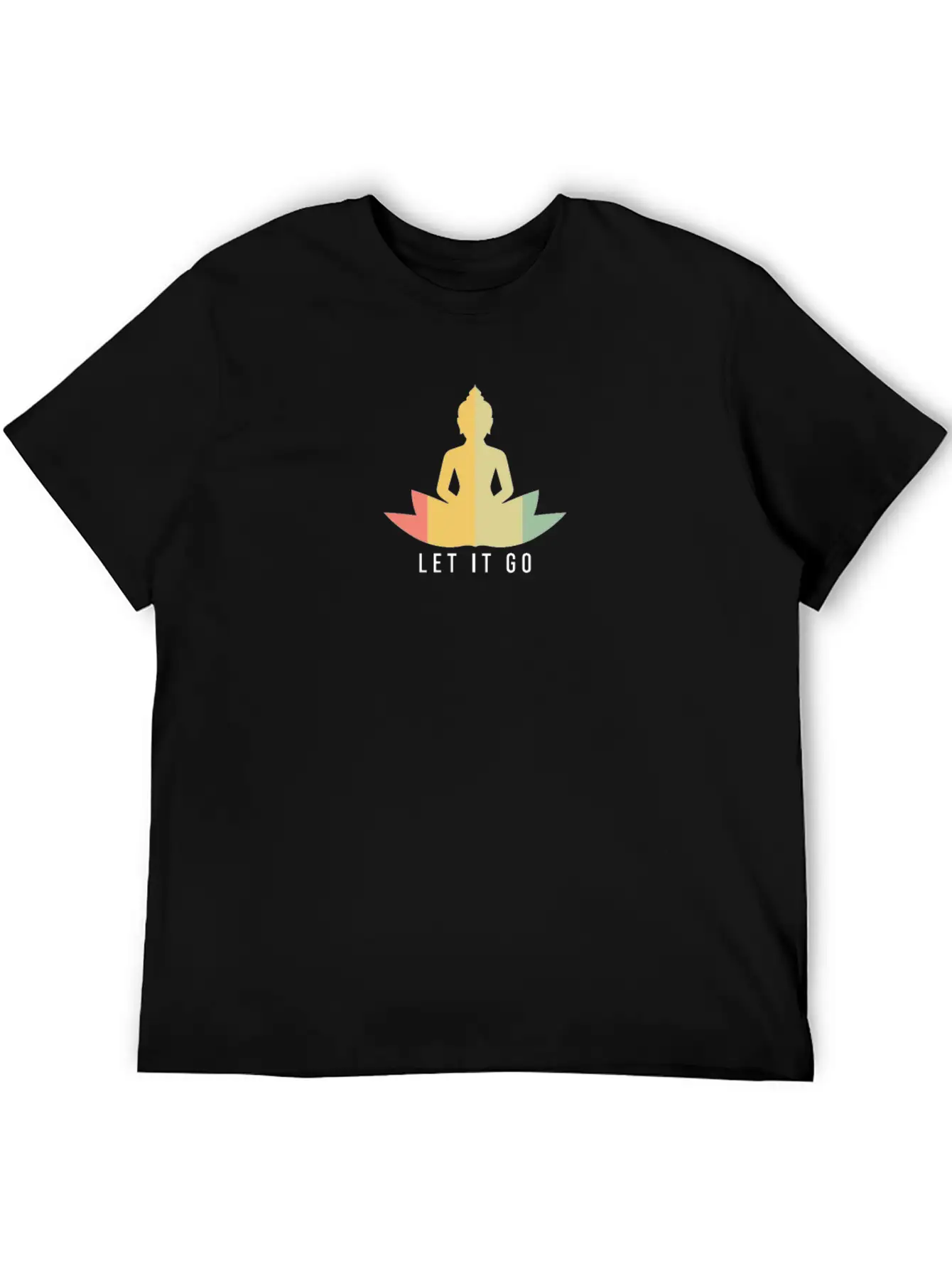 Meditation Gift Meditating Rest Relax Chill Casual Graphic T-Shirt – Simple And Comfortable Daily Wear