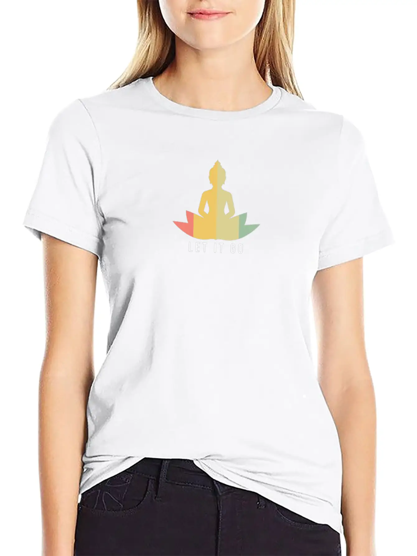 Meditation Gift Meditating Rest Relax Chill Casual Graphic T-Shirt – Simple And Comfortable Daily Wear