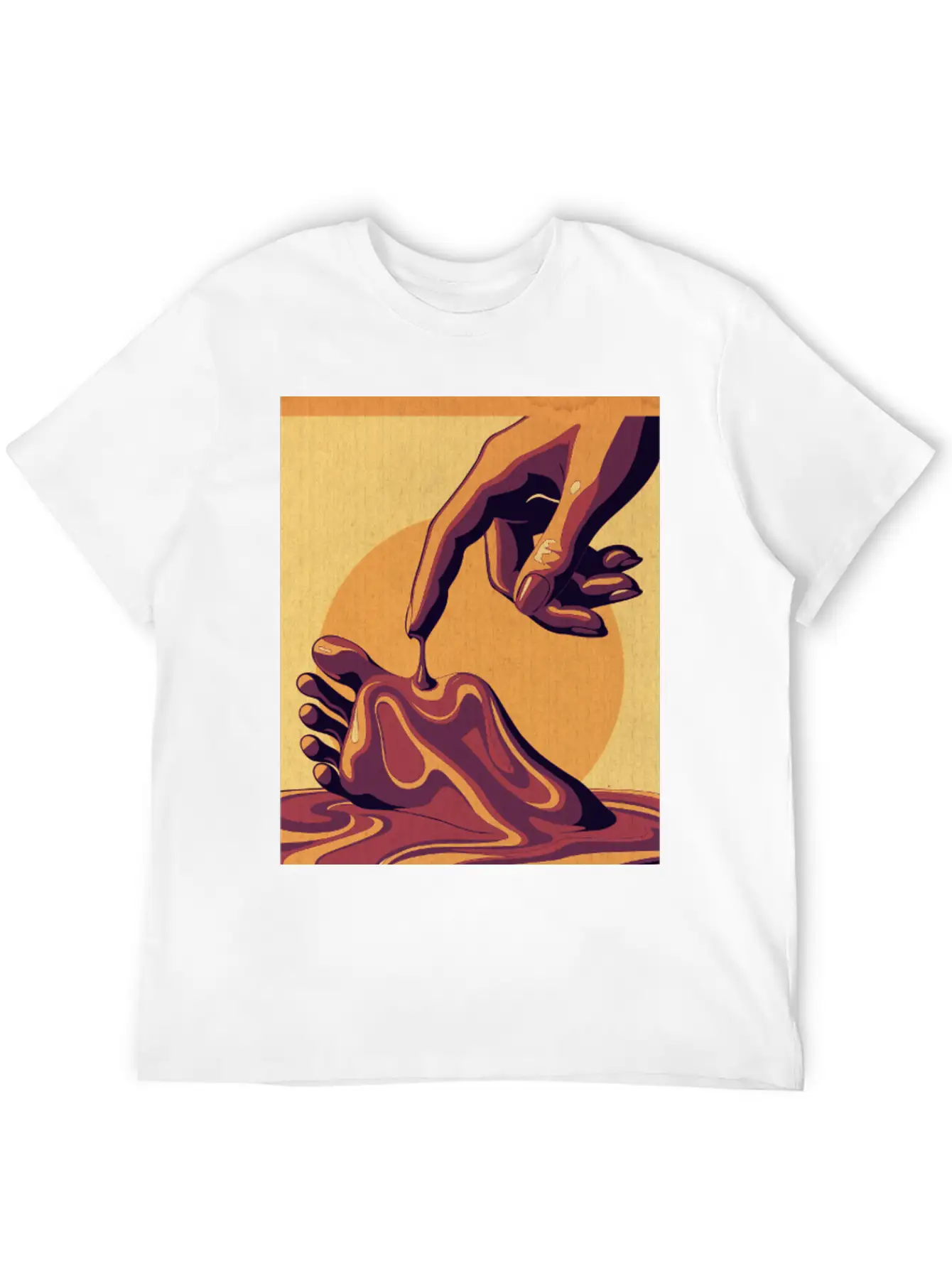 Melting Point Basic Graphic T-Shirt – Daily Comfort In Soft Cotton
