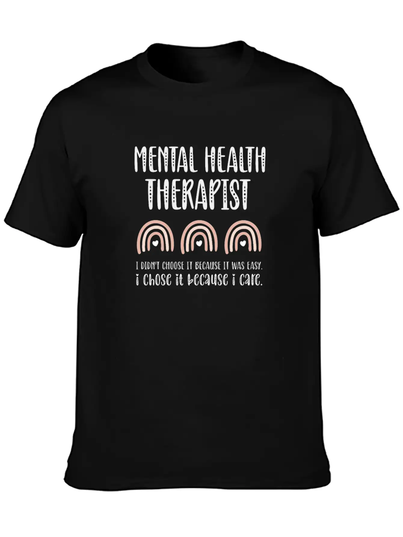 Mental Health Counselor Mental Health Therapist Unisex Casual T-Shirt – Clean Design For Daily Comfort