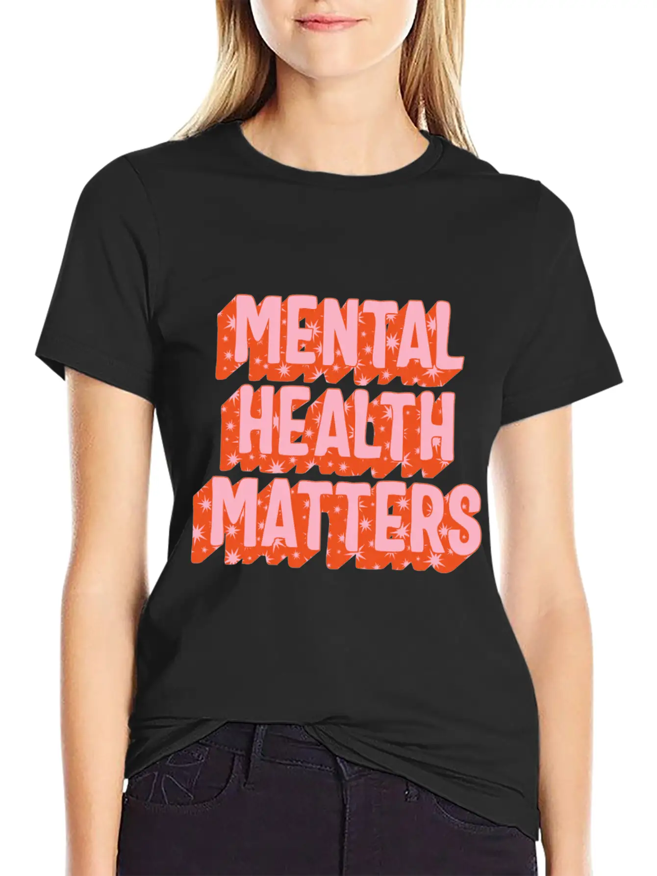 Mental Health Shirt, Mental Health Matters, Basic Graphic T-Shirt – Daily Comfort In Soft Cotton